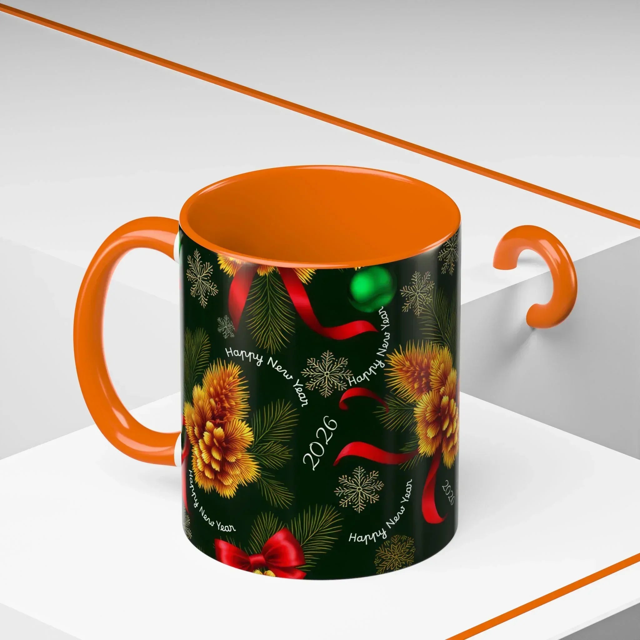 2026 Celebration Mug - Accent Coffee Mug (11, 15oz) - KARARMDESIGN