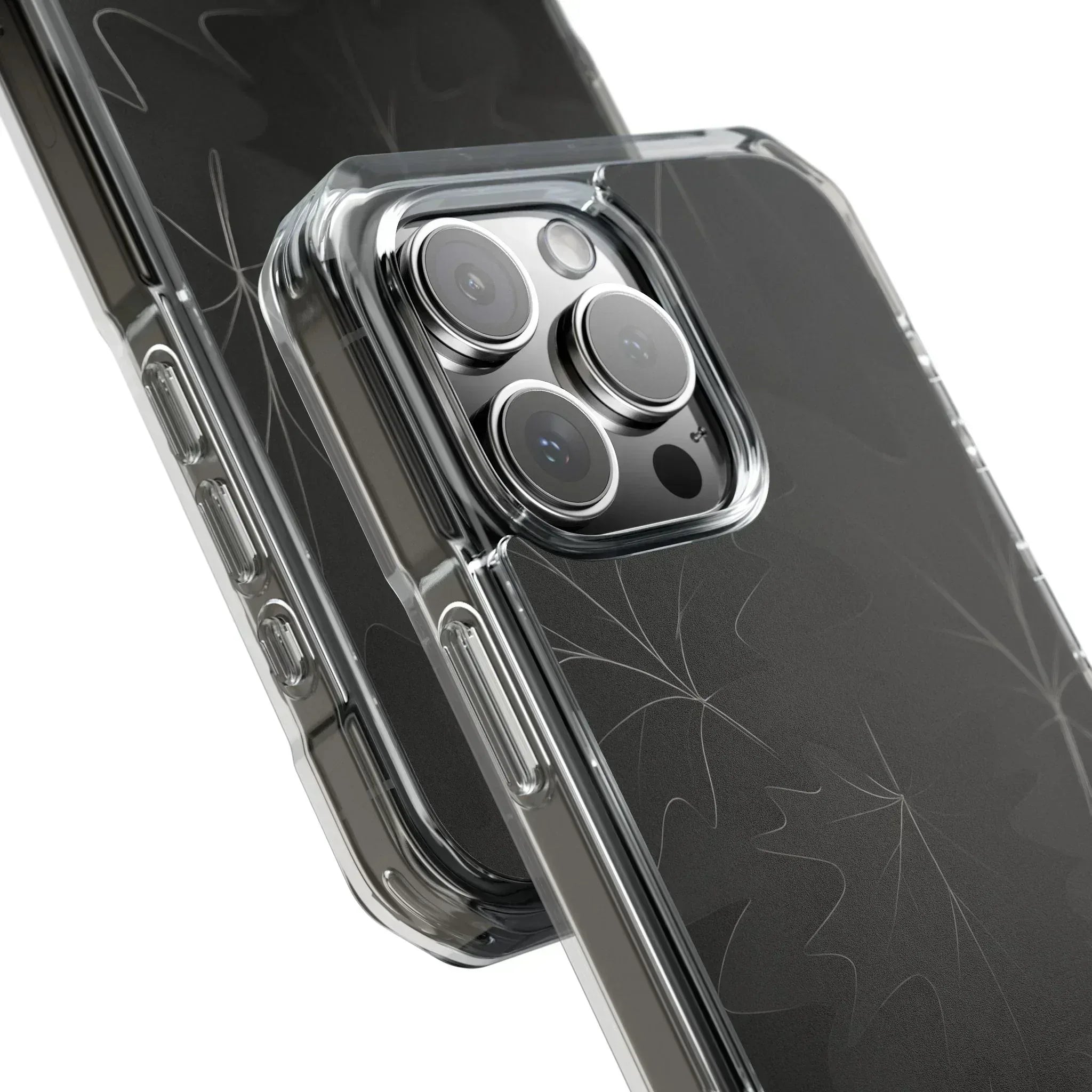 Botanical Noir Phone Case for iPhone 14-16 - KARARMDESIGN