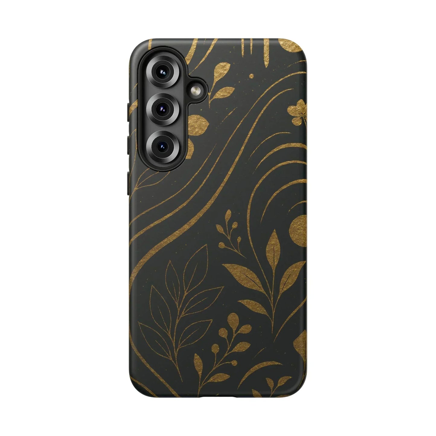 Foil Frenzy Abstract Gold Pattern Phone Case for Samsung Galaxy and Google Pixel - KarArmDesign