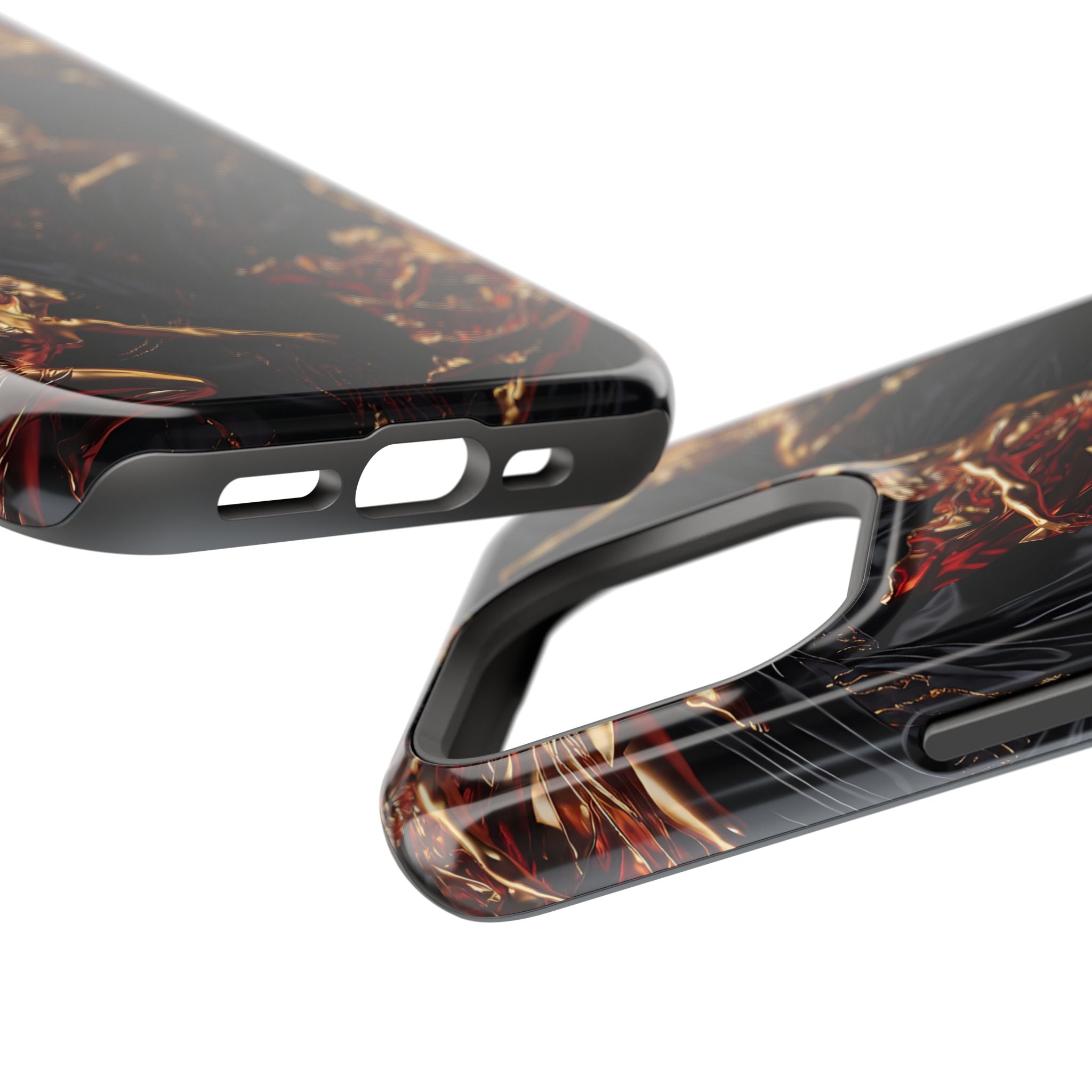 Gold Sculpture Phone Case for iPhone 13-17 & Samsung Galaxy S26