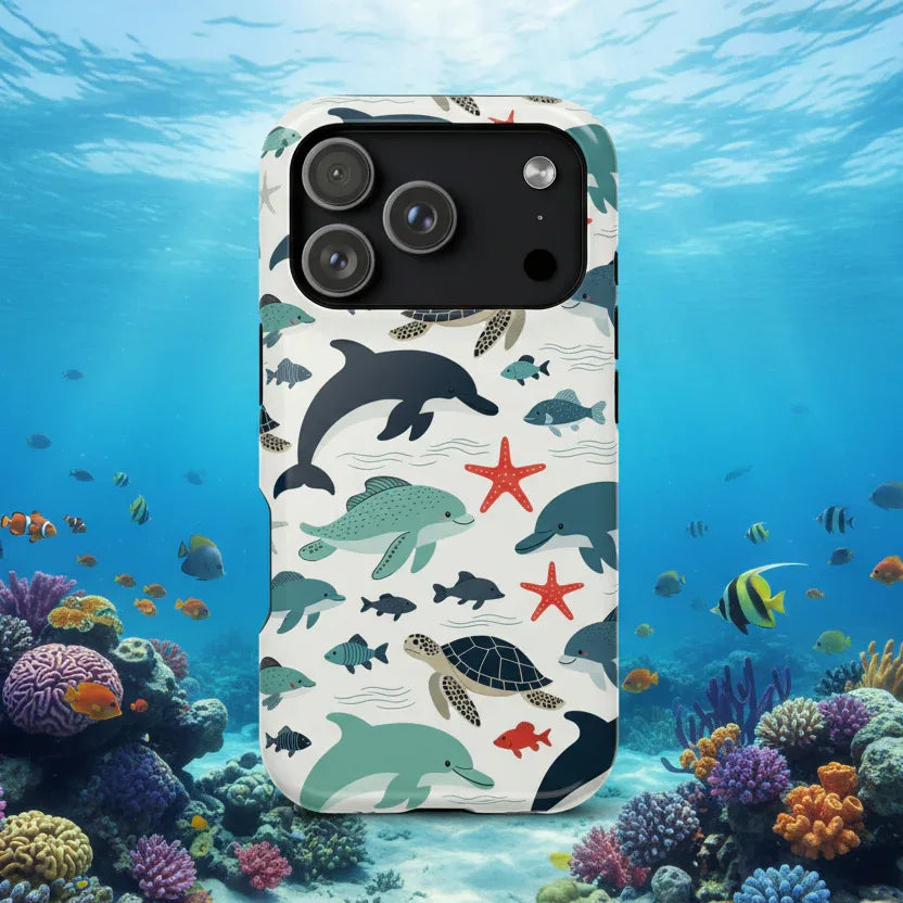 Underwater Wonders Phone Case for iPhone 13-17 - KARARMDESIGN