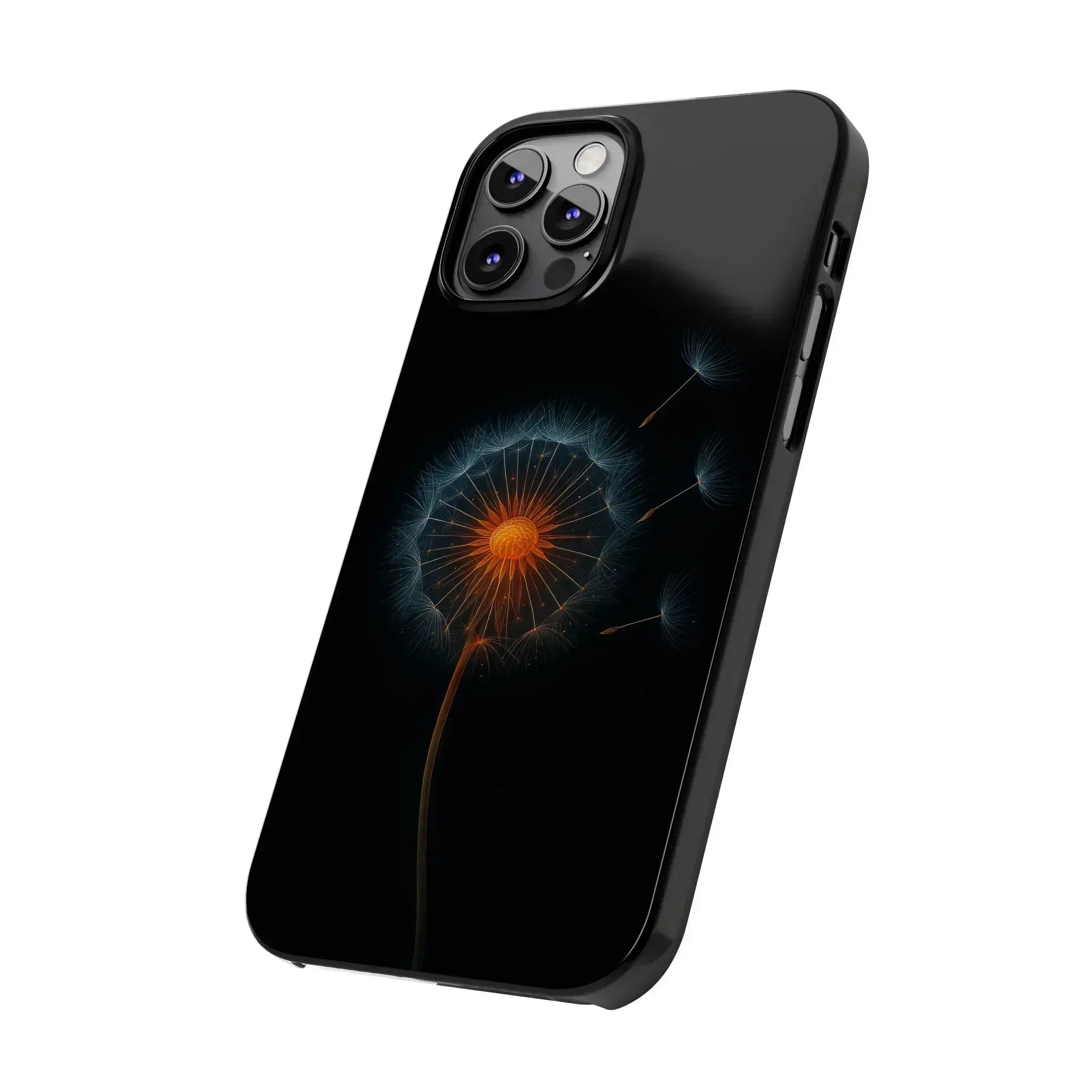 Glowing Dandelion Phone Case for iPhone 11-16 - KARARMDESIGN