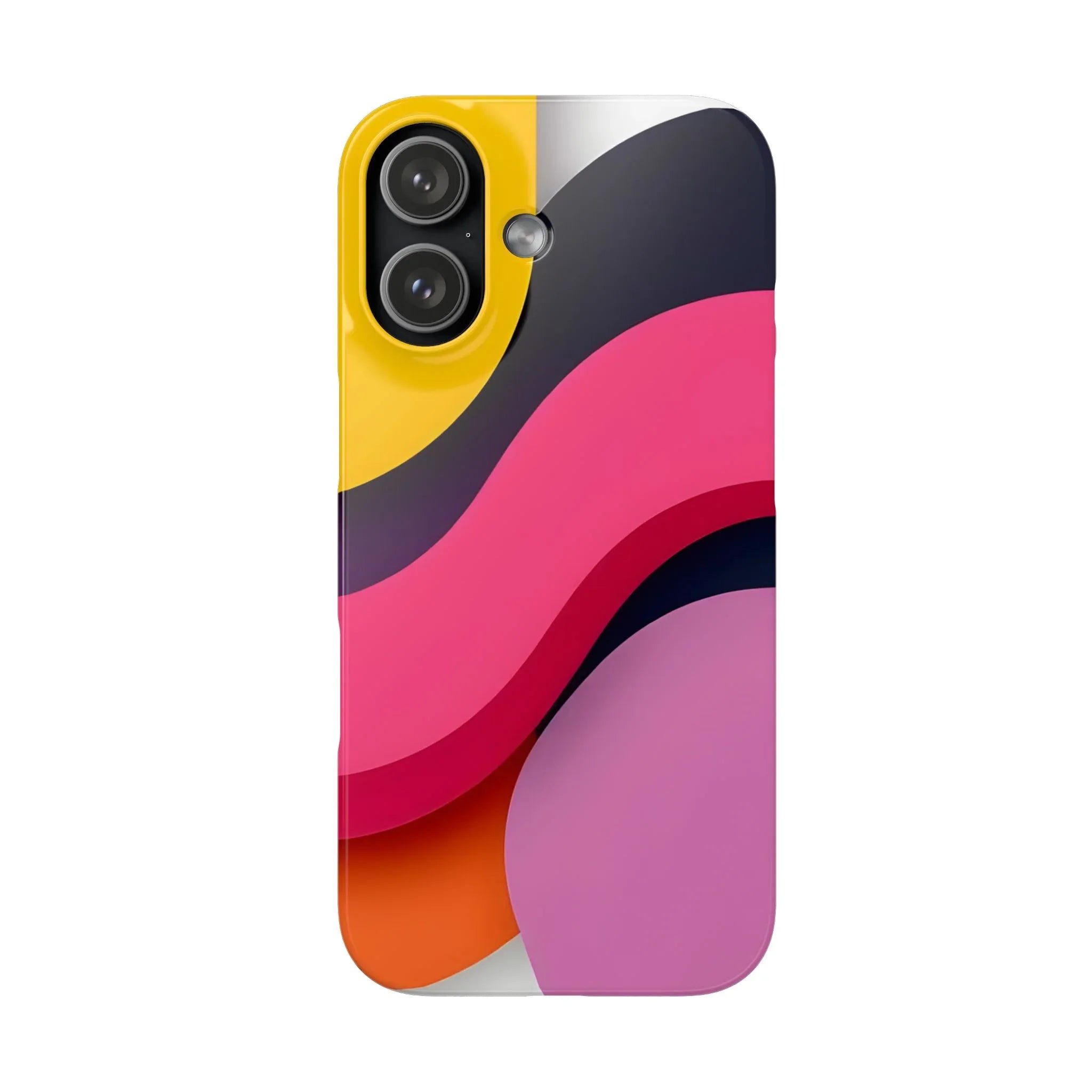 Abstract Phone Case for iPhone 11-17 and Galaxy S20-S25 - KARARMDESIGN