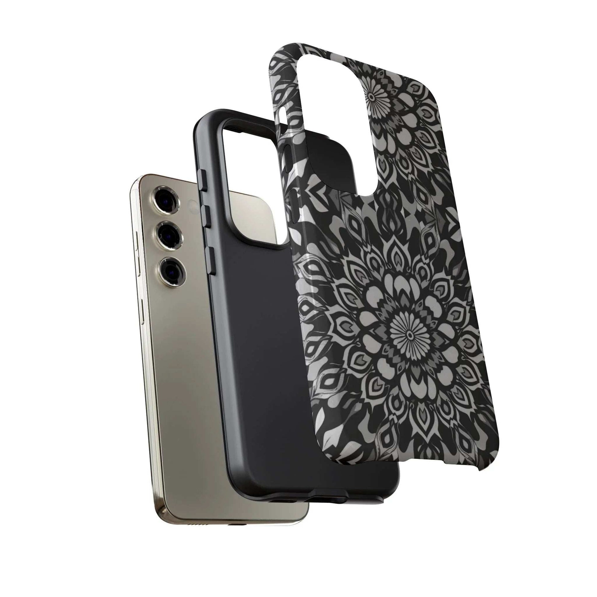 Mandala Phone Case for iPhone and Galaxy - KARARMDESIGN