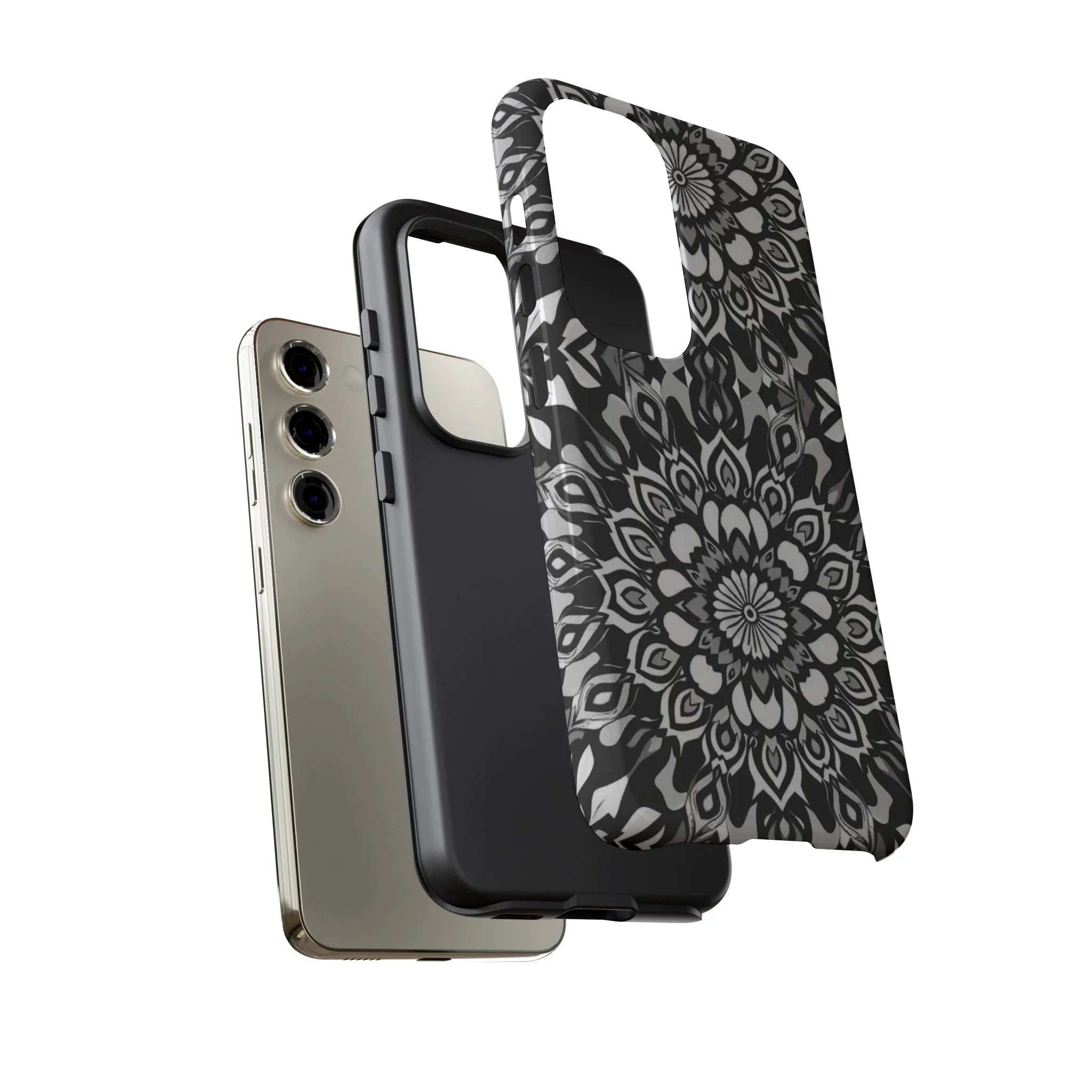 Mandala Phone Case for iPhone and Galaxy - KARARMDESIGN