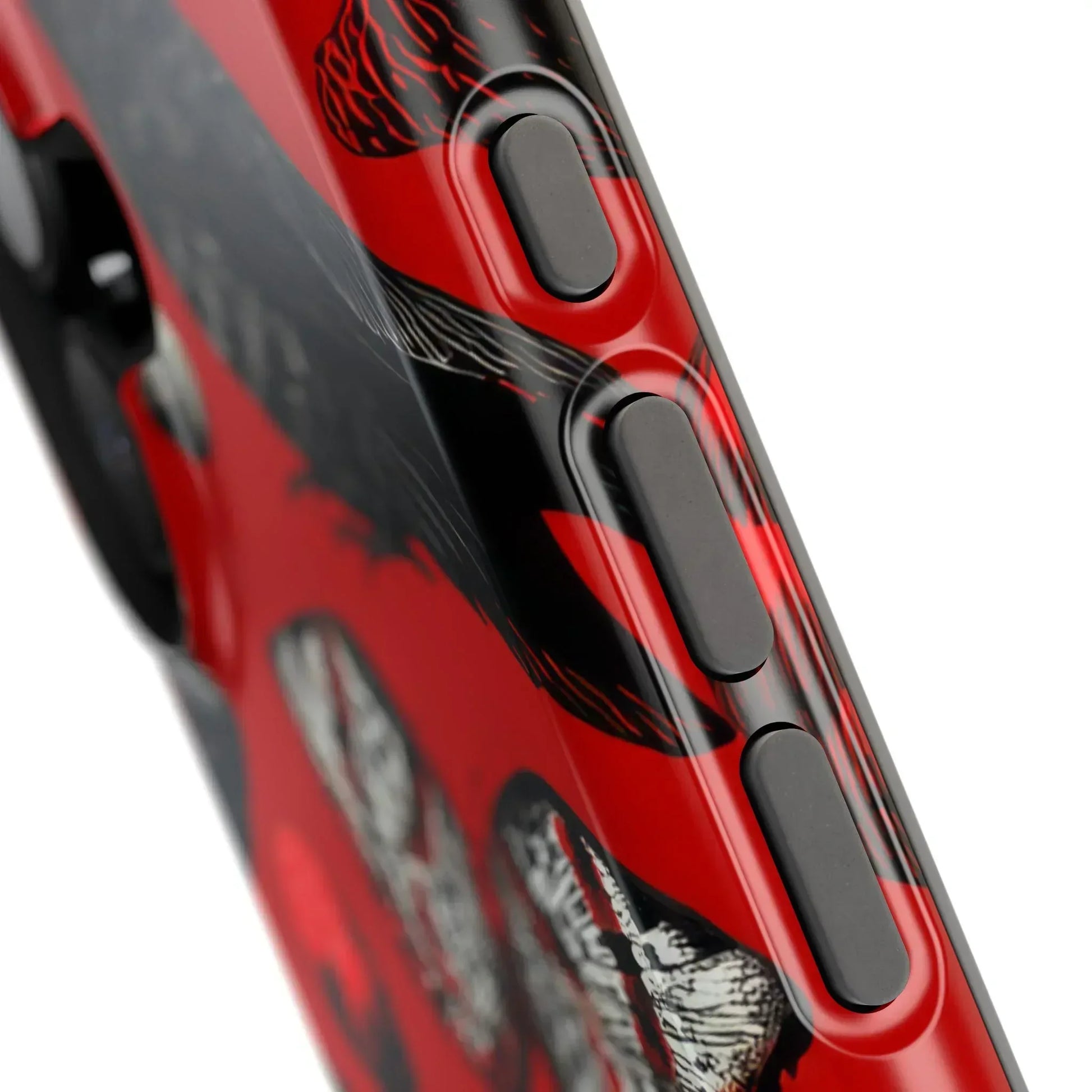 Crimson Wilderness Phone Case for iPhone 11-17 - KARARMDESIGN