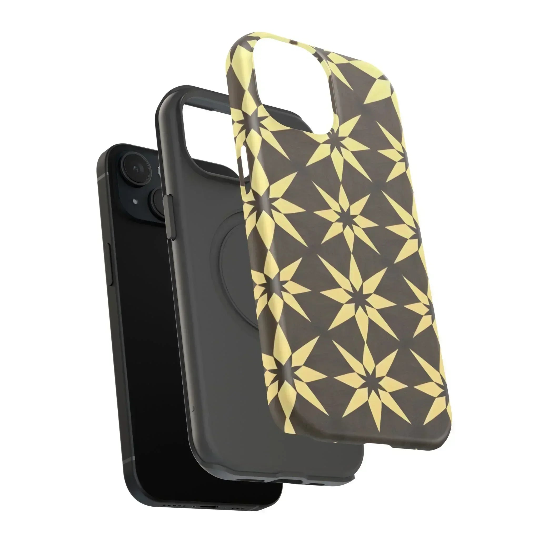 Star Phone Case for iPhone 12-16 and Samsung Galaxy S21-S22 - KARARMDESIGN