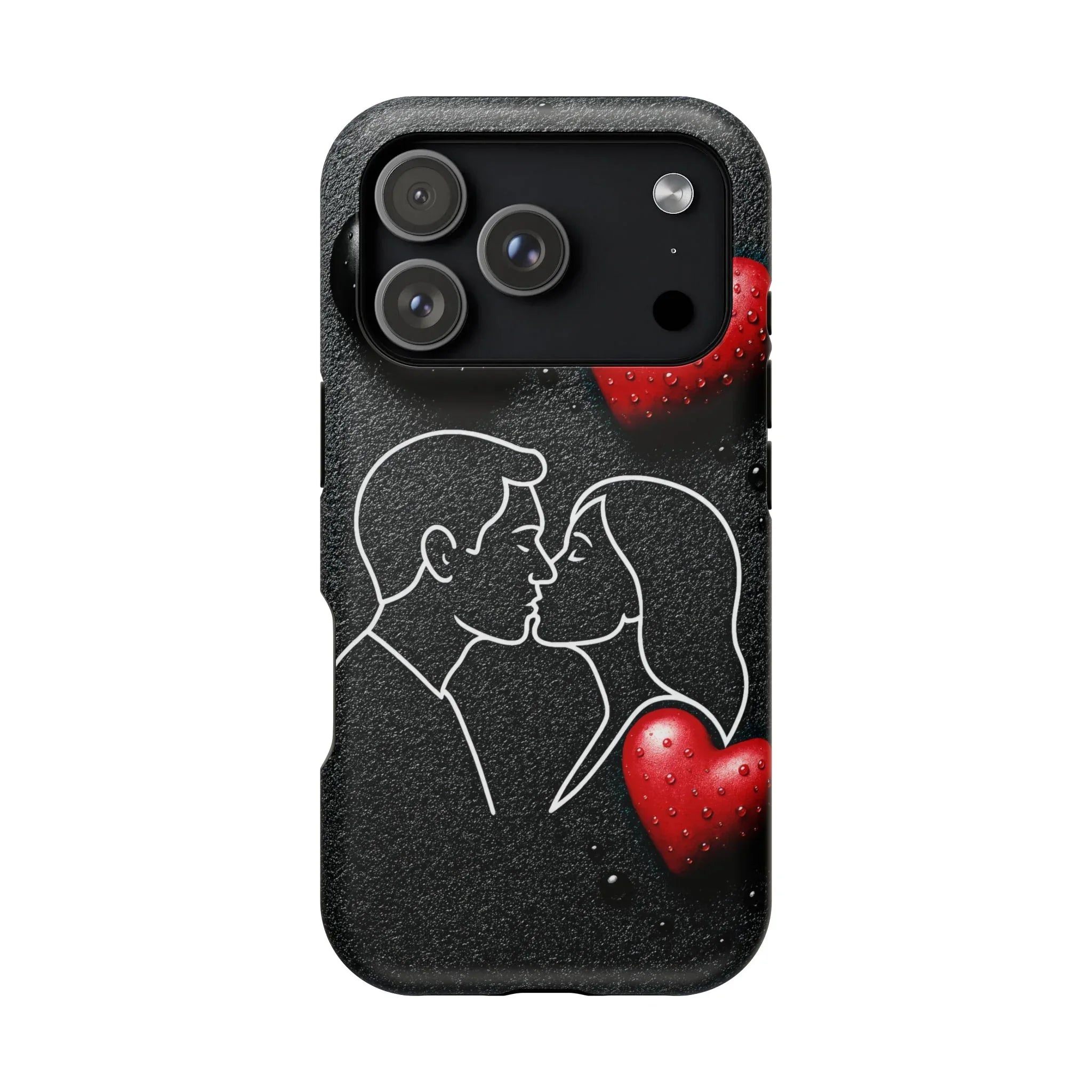 Midnight Kiss Phone Case for iPhone 13-17 - KARARMDESIGN