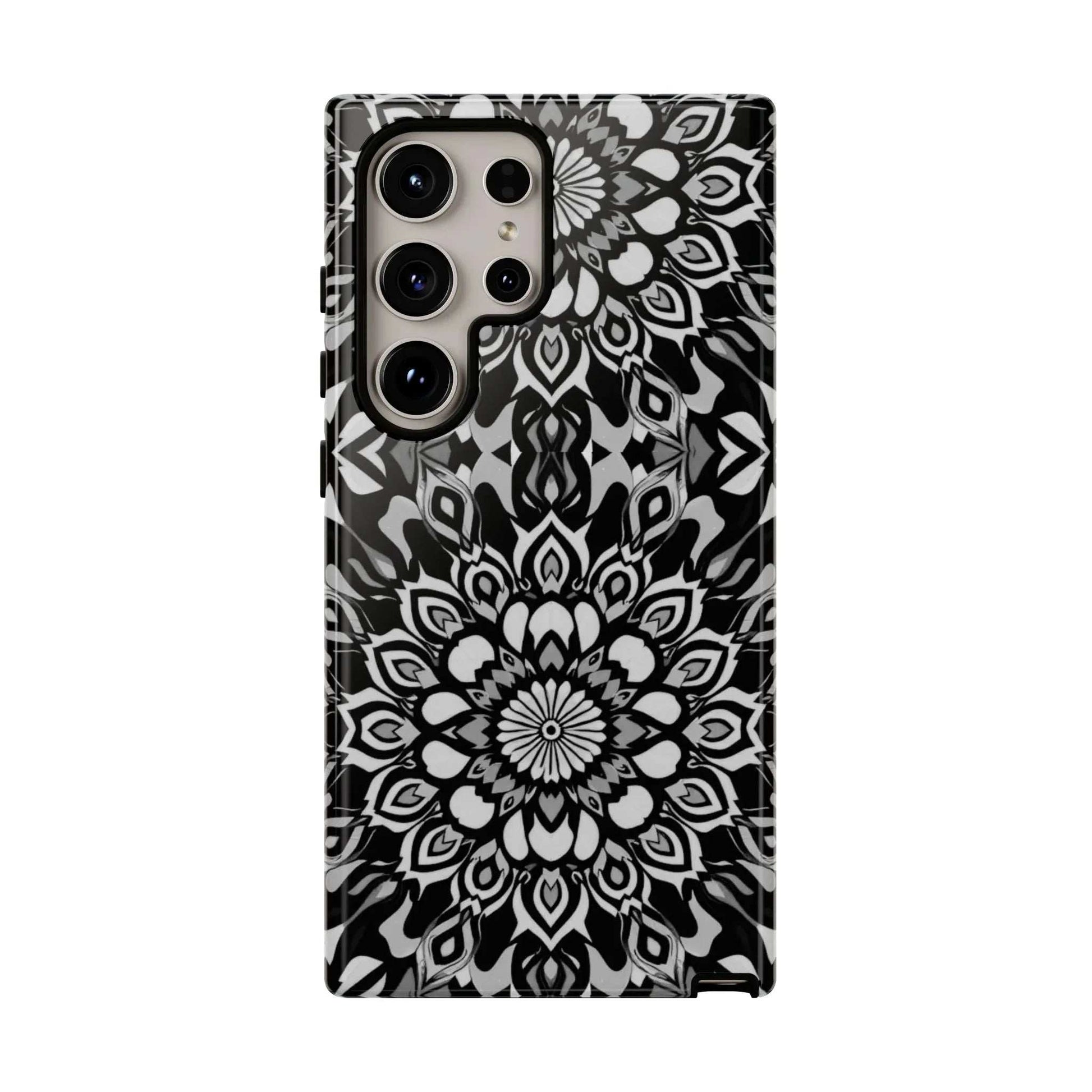 Mandala Phone Case for iPhone and Galaxy - KARARMDESIGN