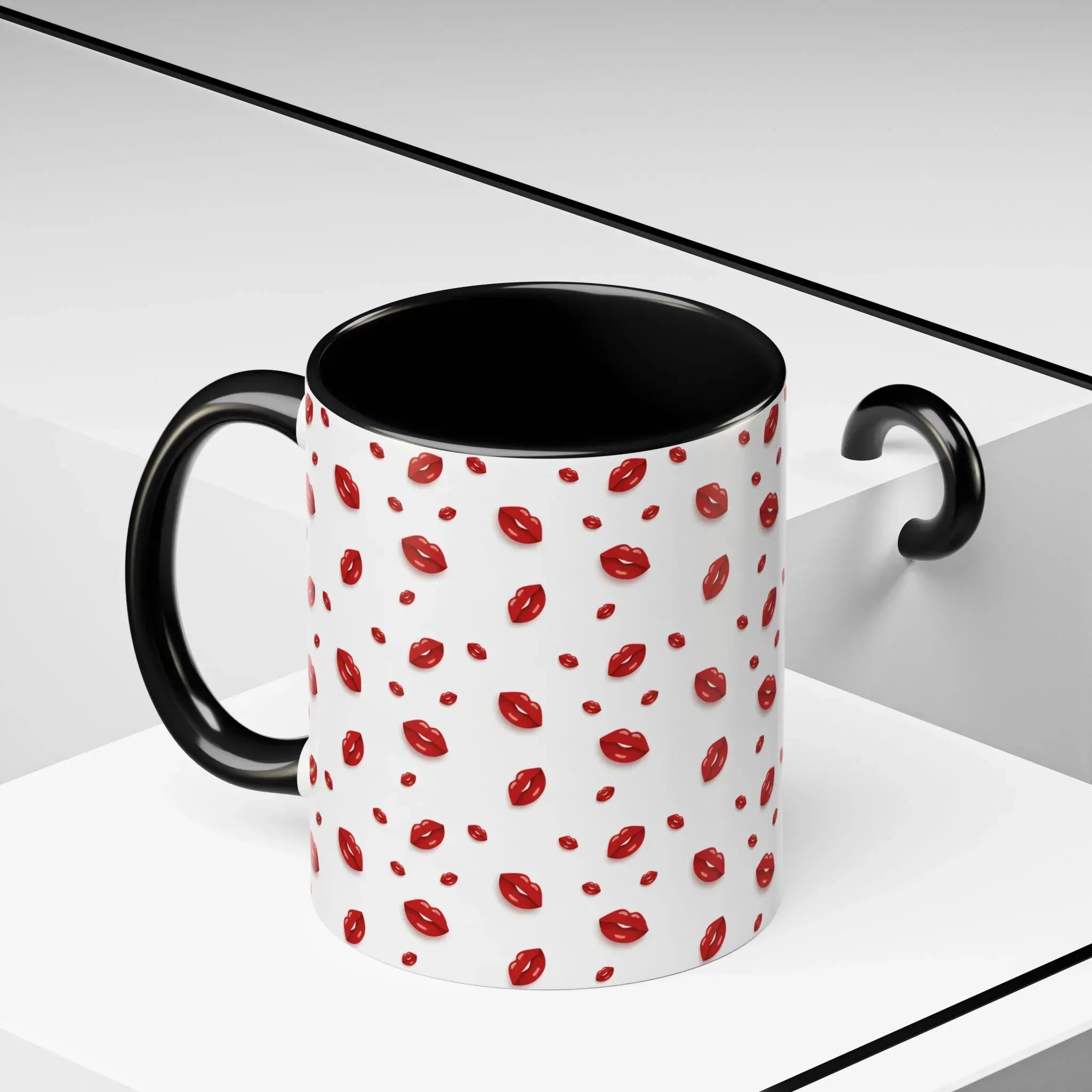 Hot Lips Mug - Accent Coffee Mug (11, 15oz) - KARARMDESIGN