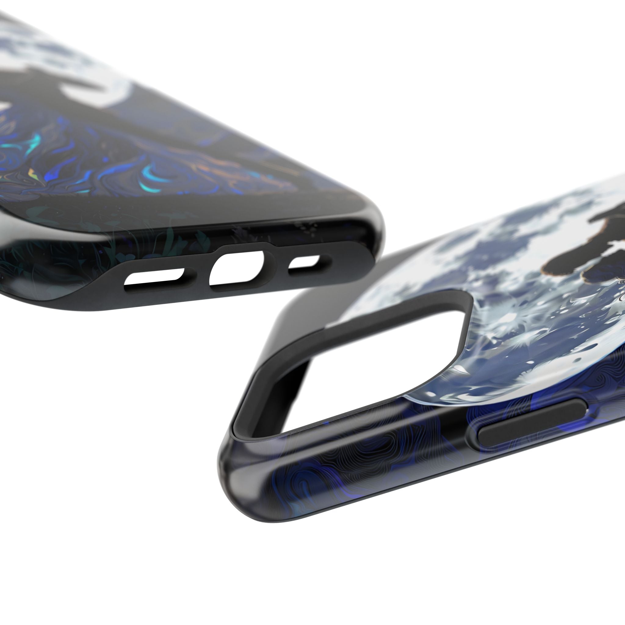 Romantic Moonlight Dance Magnetic Phone Case – iPhone 15–17 & Samsung Galaxy S26
