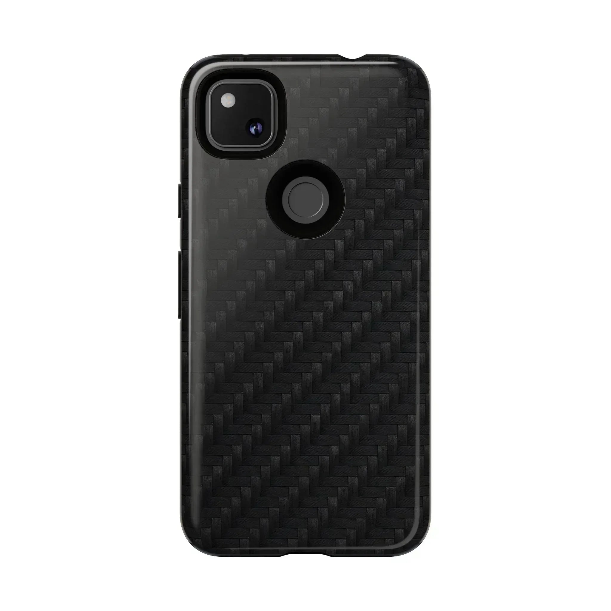Black Carbon Phone Case for iPhone 8-16 and Google Pixel up to 9 - KARARMDESIGN