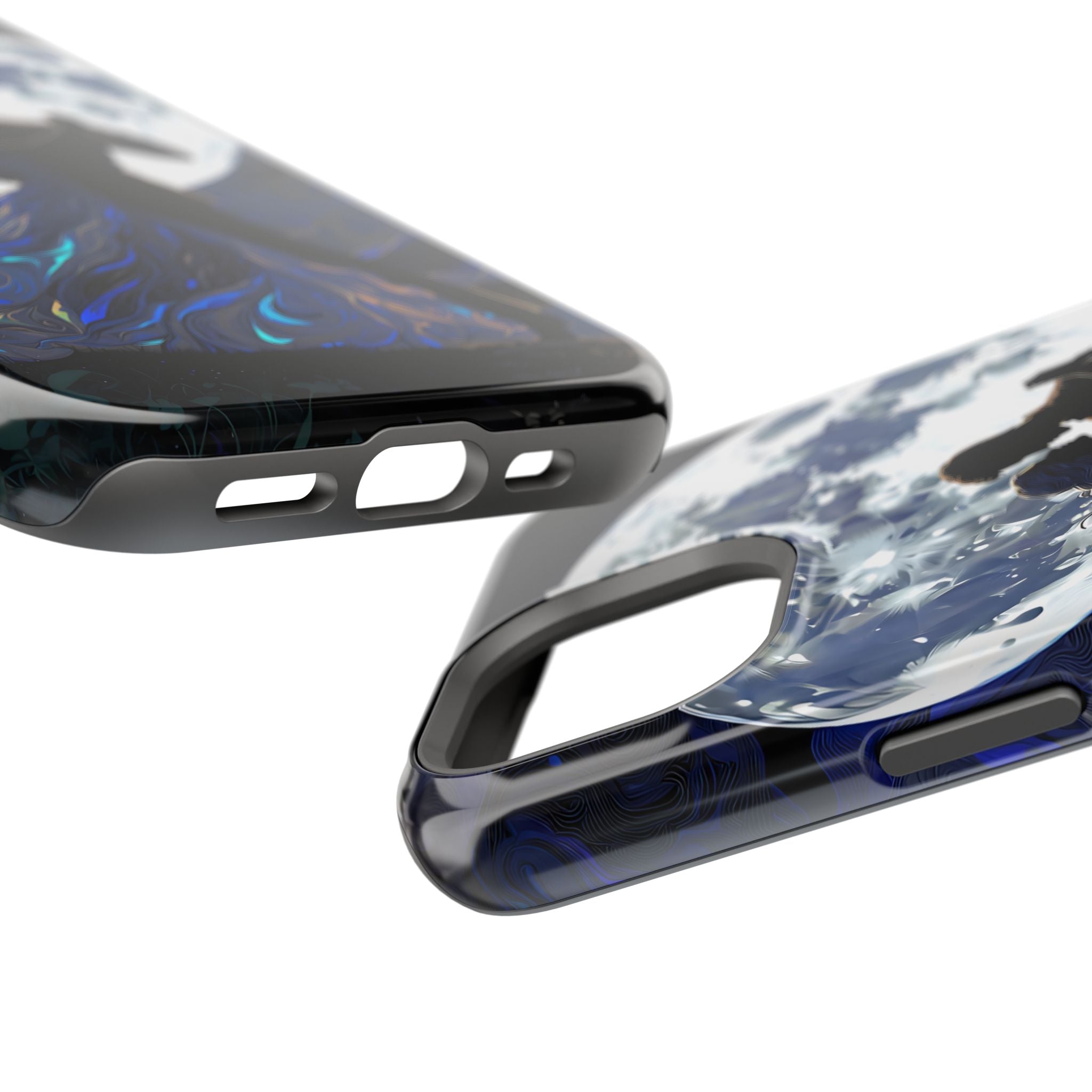 Romantic Moonlight Dance Magnetic Phone Case – iPhone 15–17 & Samsung Galaxy S26