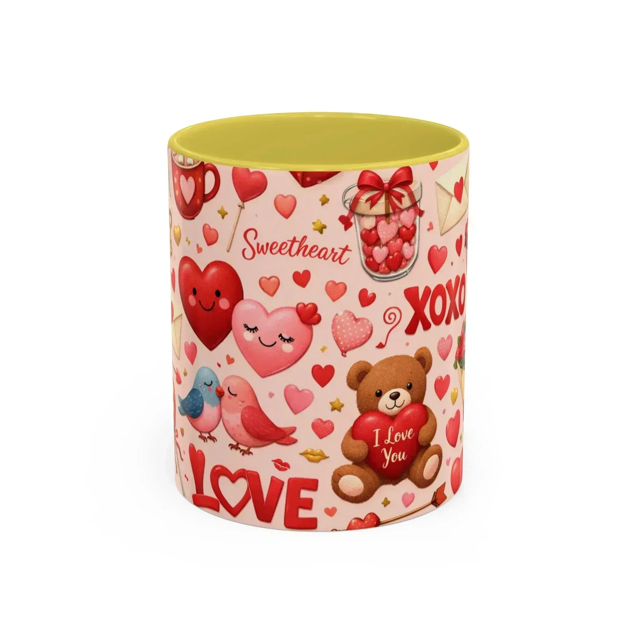 Sweetheart Love Mug - Colorful Mugs (11oz, 15oz) - KARARMDESIGN
