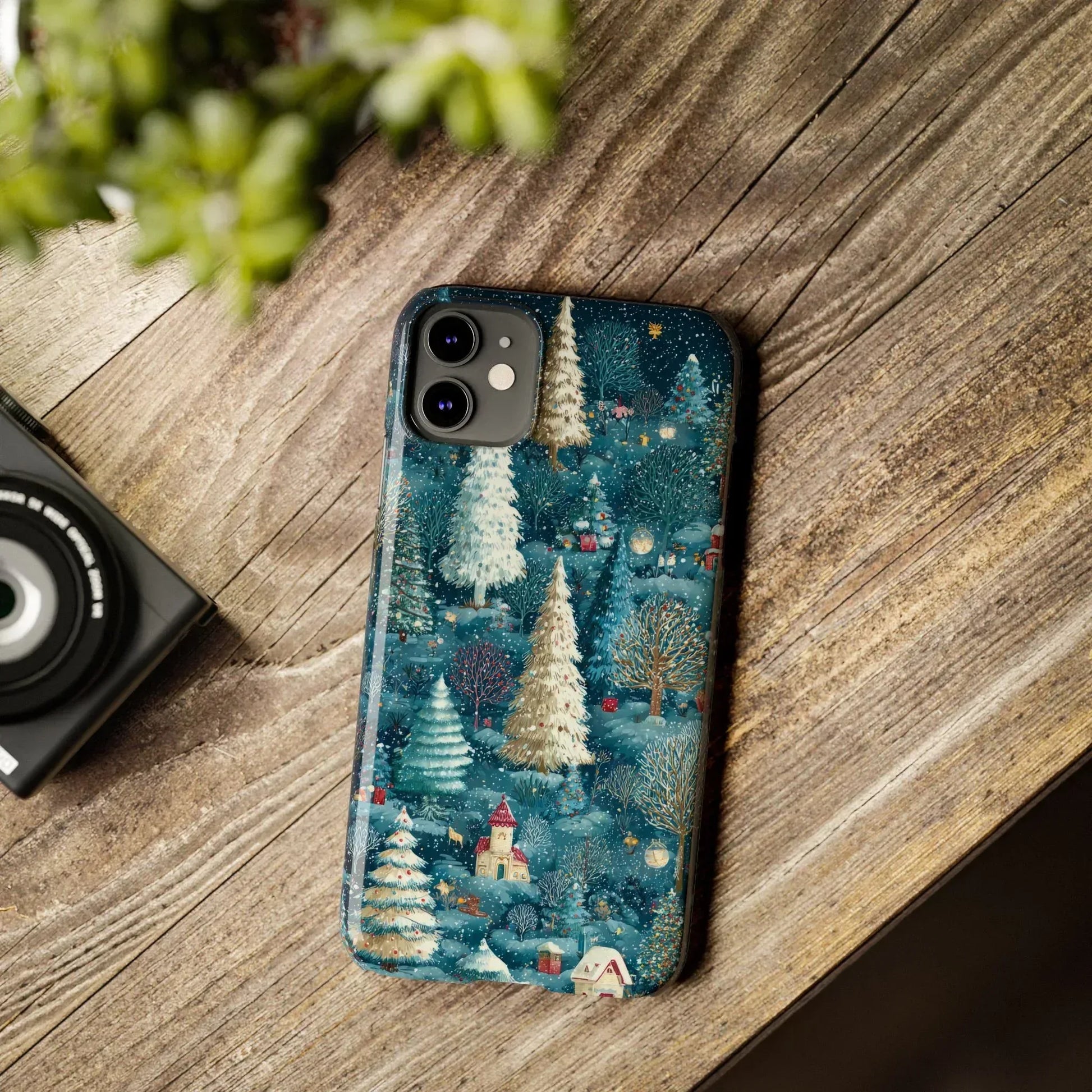 Frosty Forest Phone Case for iPhone 11-17 - KARARMDESIGN