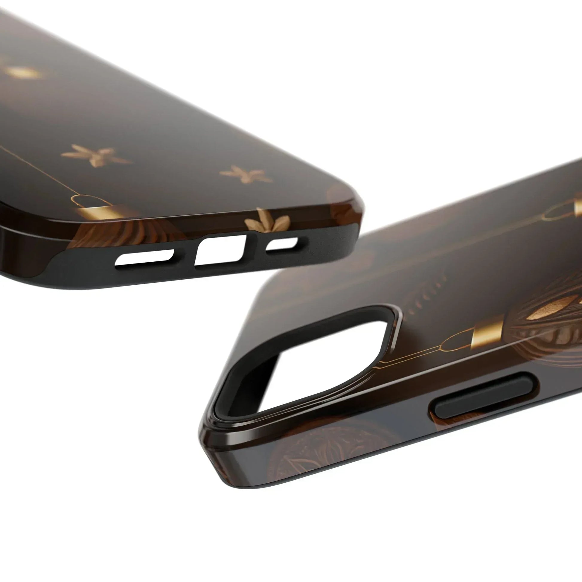 Chocolate Ornaments Phone Case for iPhone 11-17 and Galaxy S21-S22 - KARARMDESIGN
