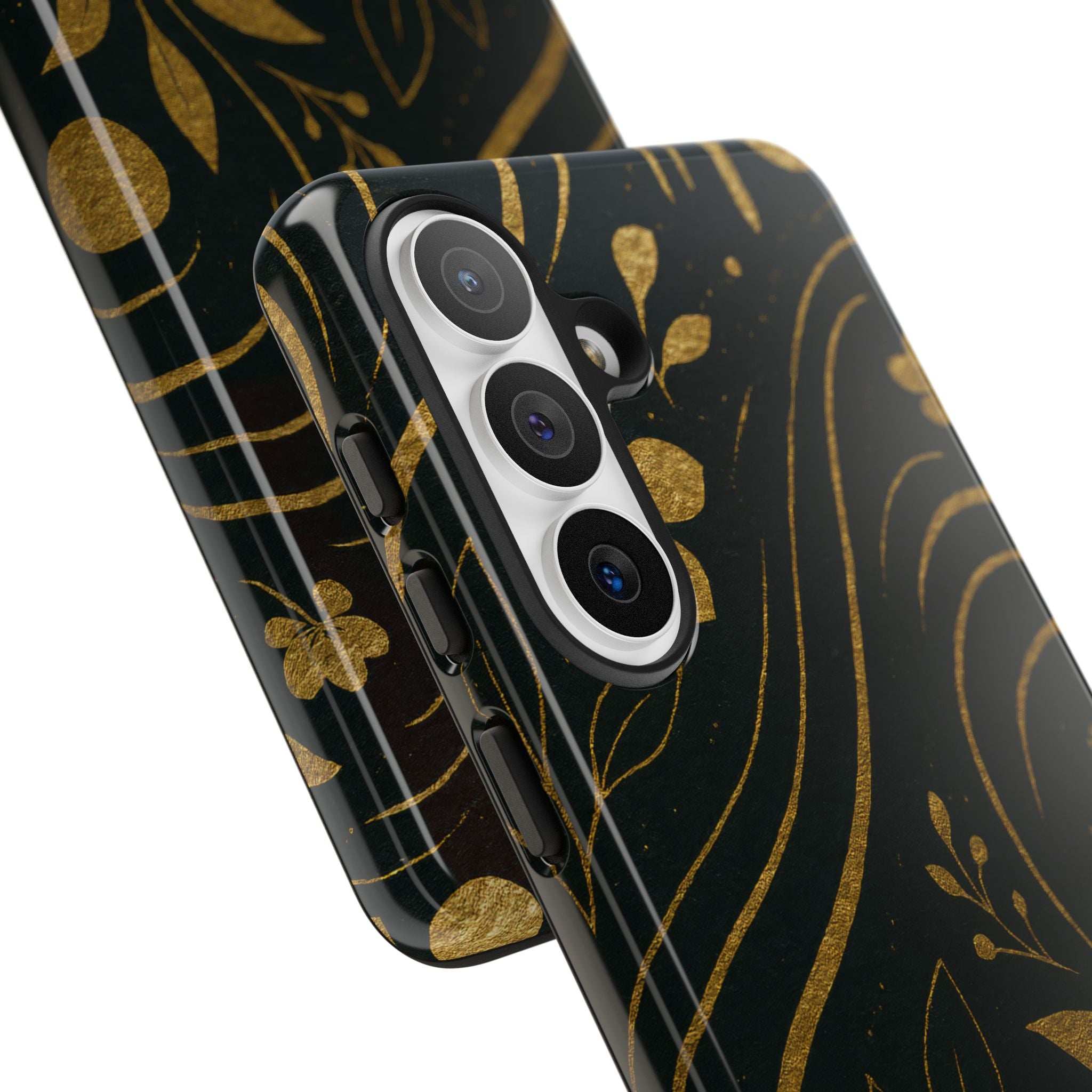 Gold Pattern Tough Phone Case for Samsung Galaxy & Google Pixel