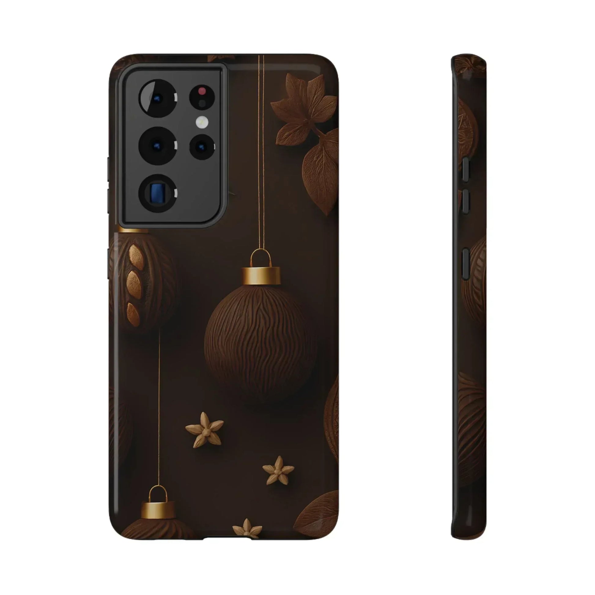 Chocolate Ornaments Phone Case for iPhone 11-17 and Galaxy S21-S22 - KARARMDESIGN