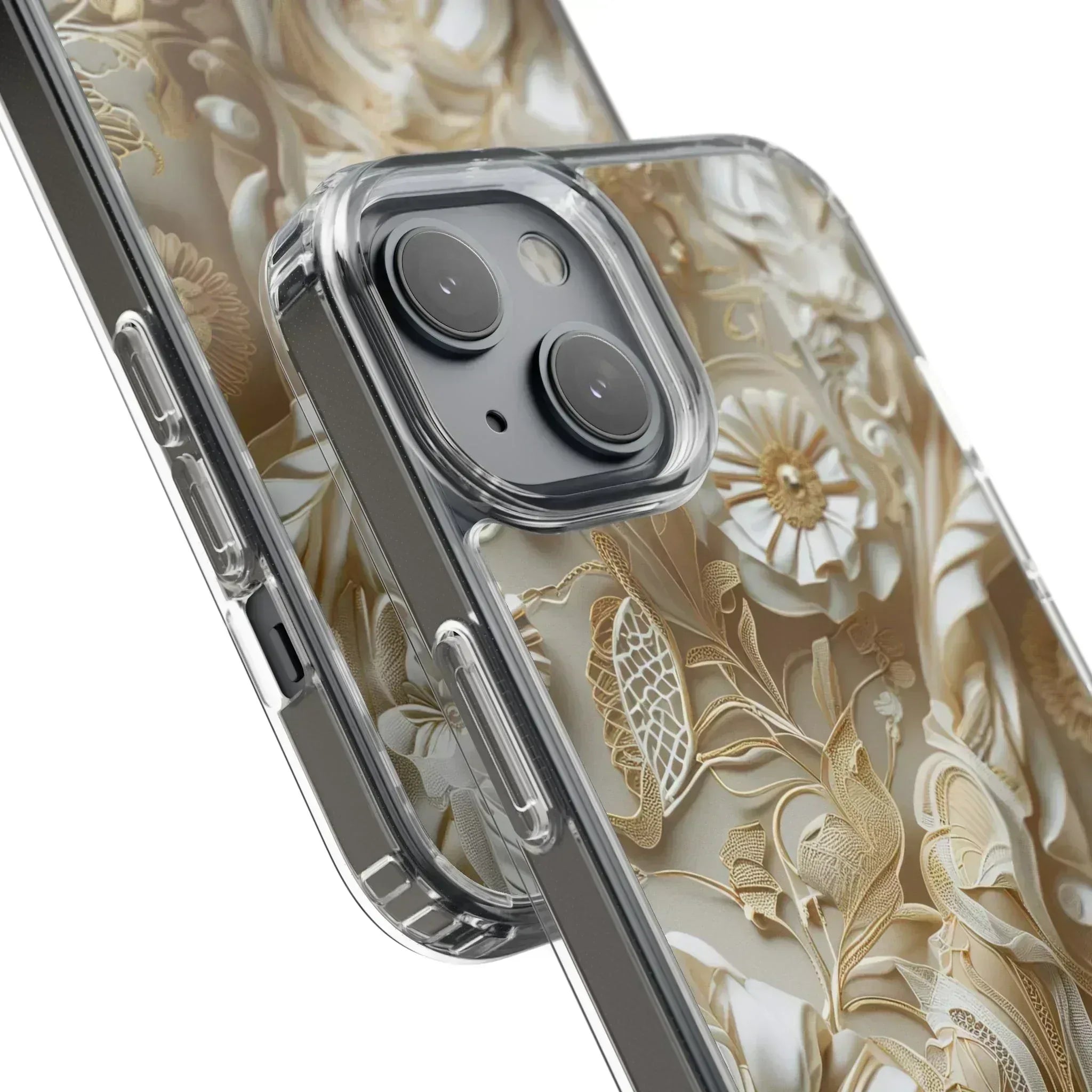 Minimalist Clear Phone Case for iPhone 12-16 and Samsung Galaxy S21 - KARARMDESIGN