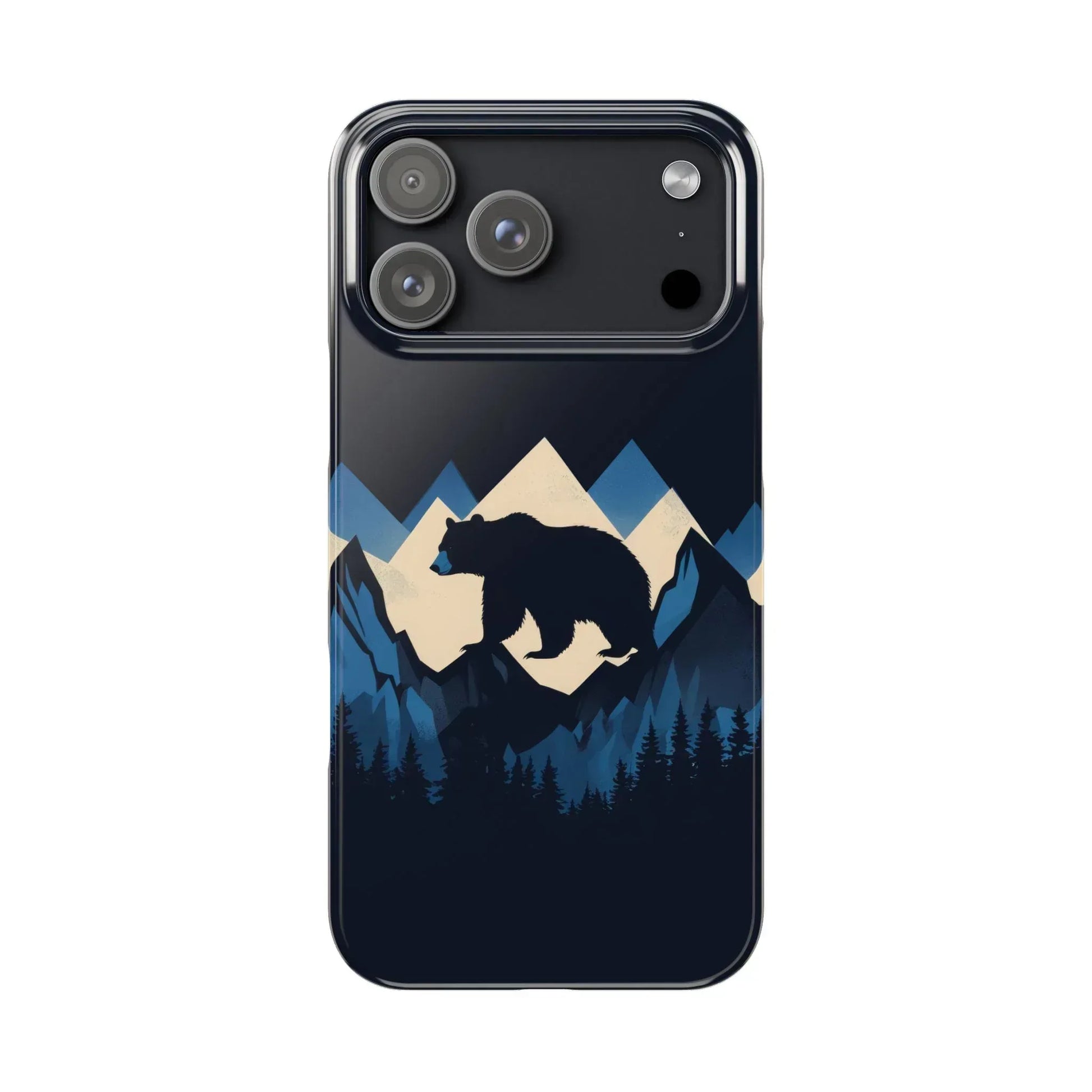 Wild Bear Phone Case for iPhone 11-17 - KARARMDESIGN