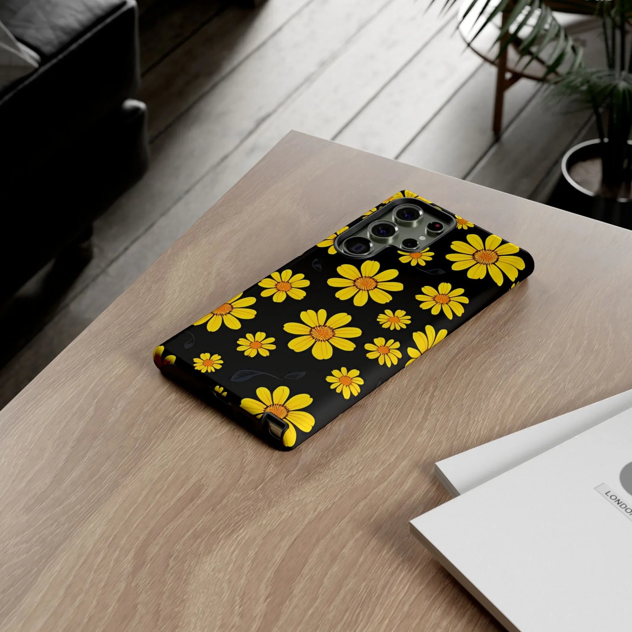 Elegant Floral Phone Case for Samsung Galaxy S20-S25 - KARARMDESIGN
