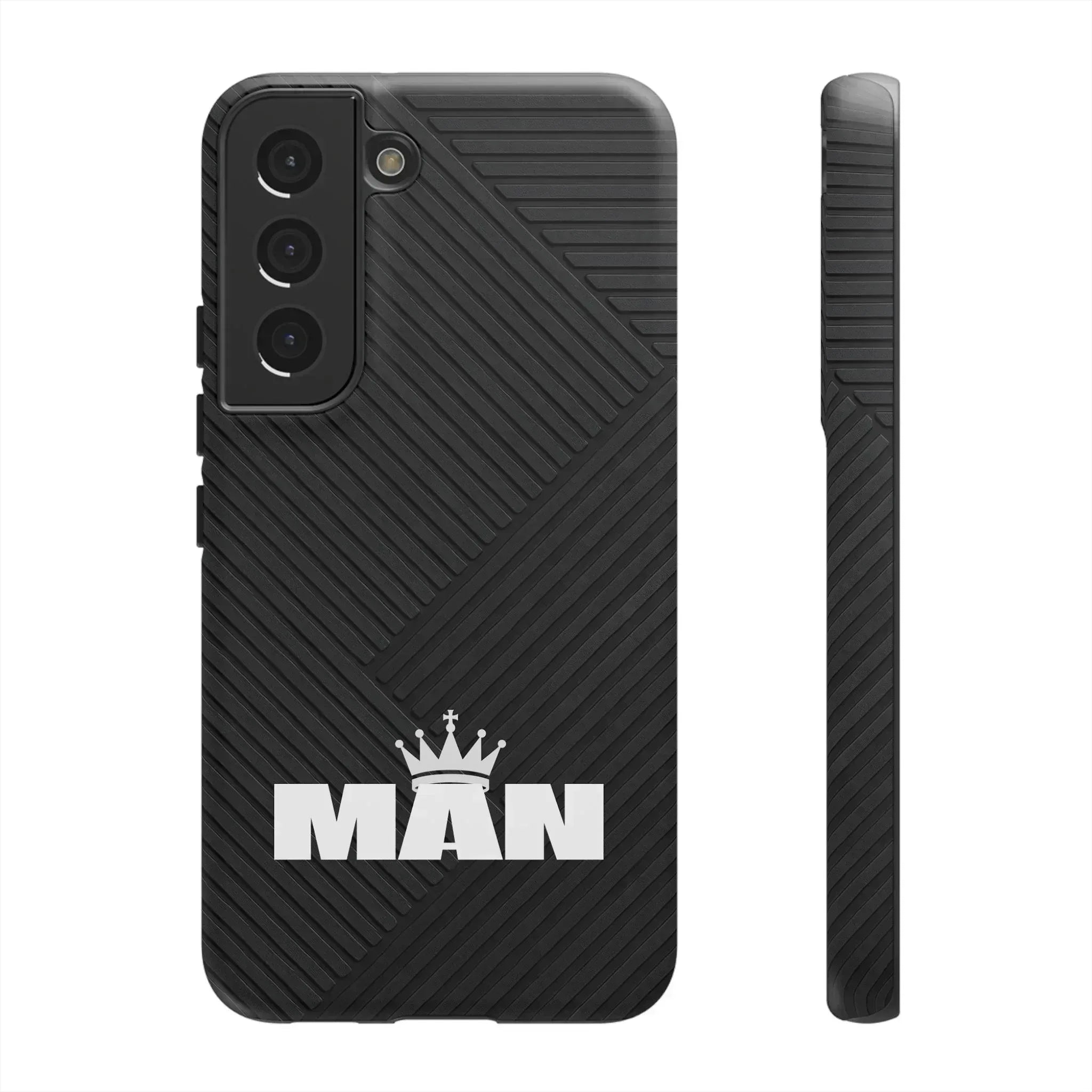 MAN Logo Phone Case for Samsung Galaxy S10-S25 - KARARMDESIGN