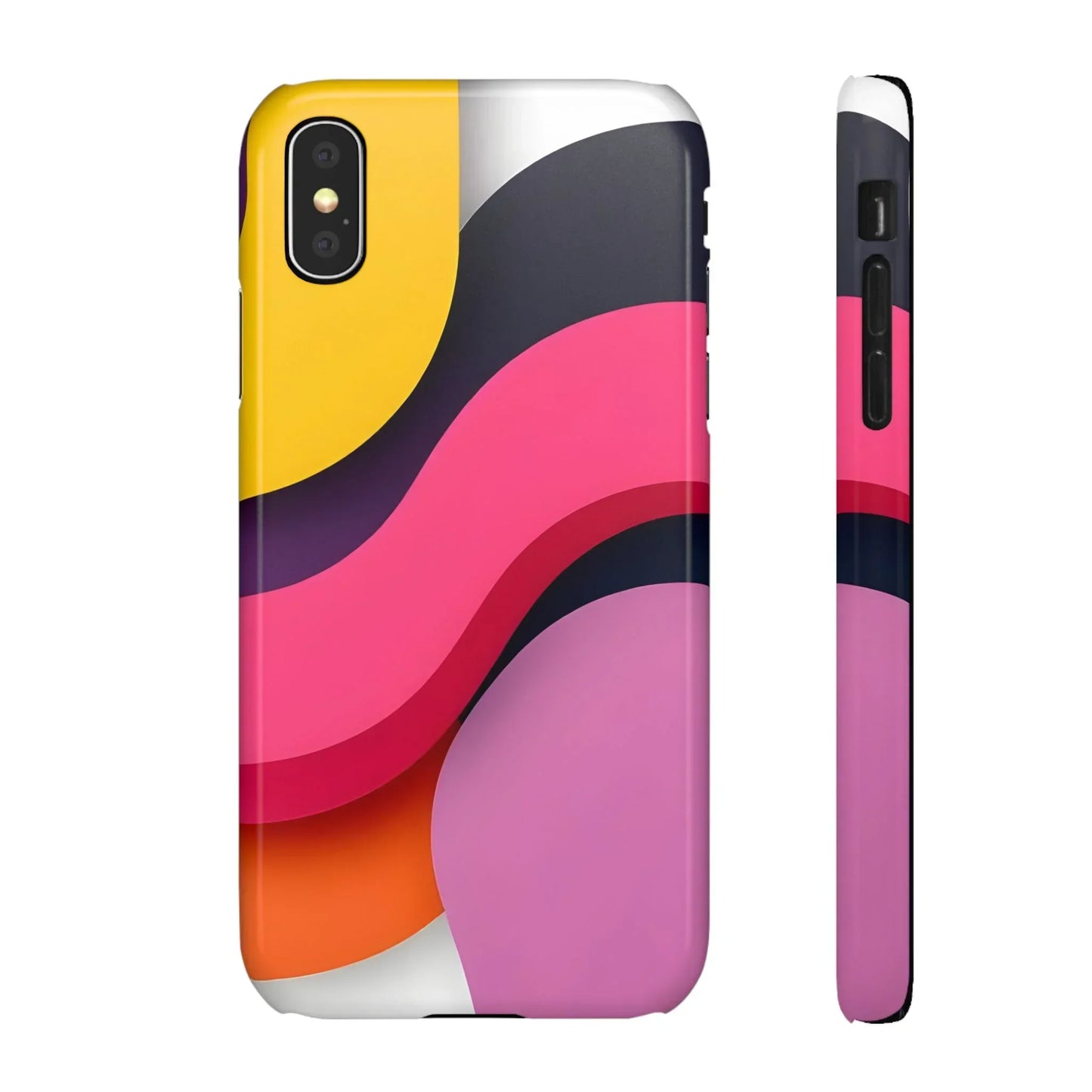 Abstract Phone Case for iPhone 7-16 and Samsung Galaxy S10-S25 Models - KarArmDesign