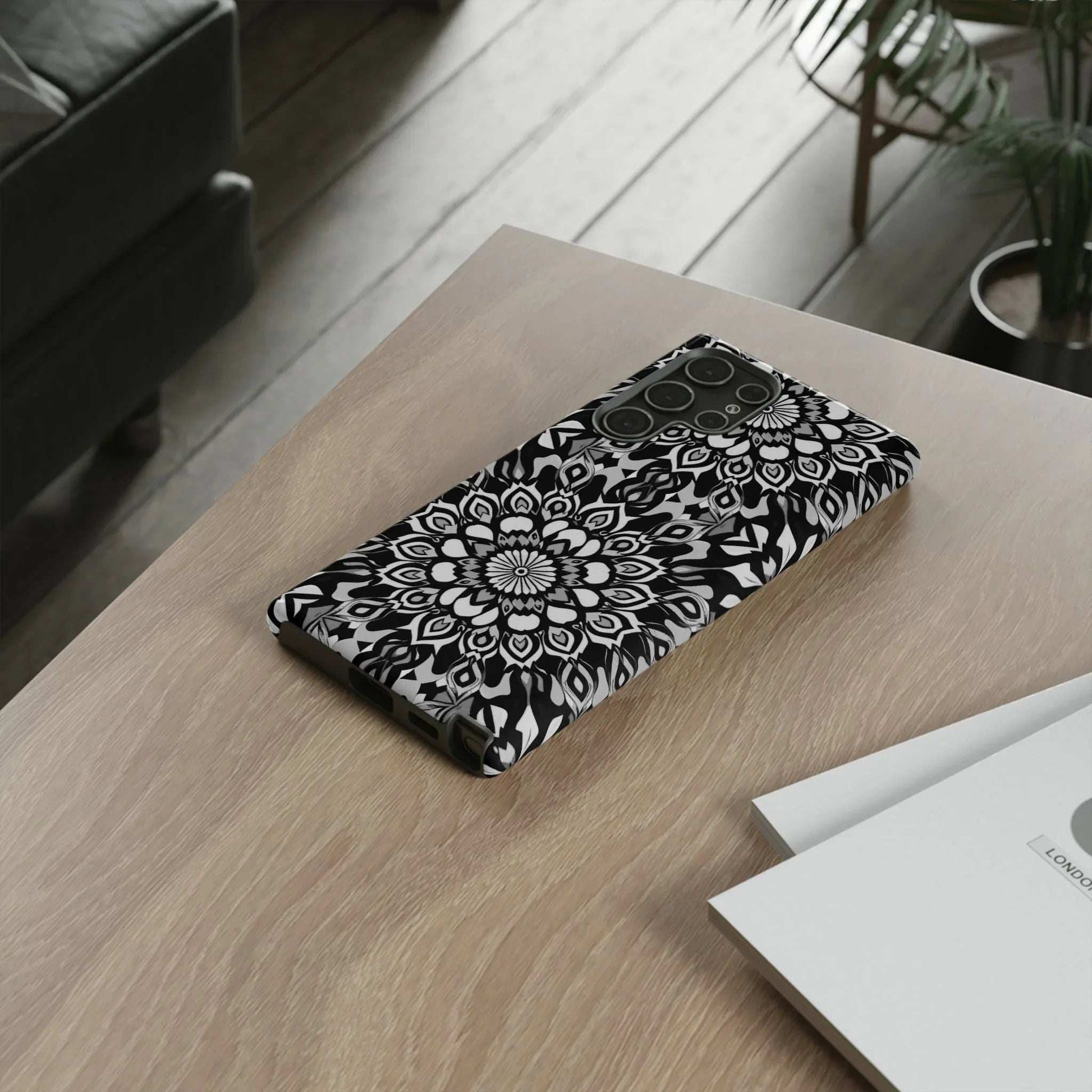 Mandala Phone Case for iPhone and Galaxy - KARARMDESIGN