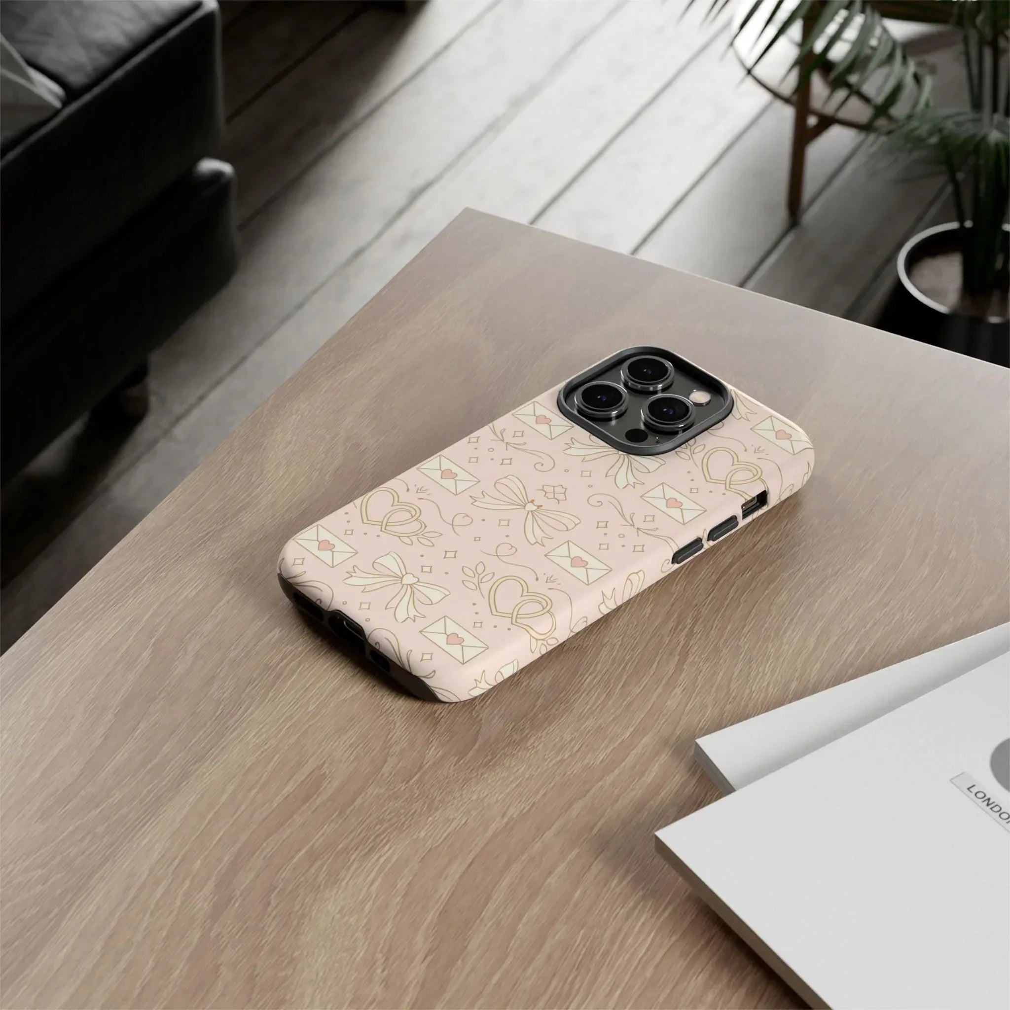 Sweet Romance Tough Phone Case for iPhone 11–17 & Galaxy S10–S25 - KARARMDESIGN