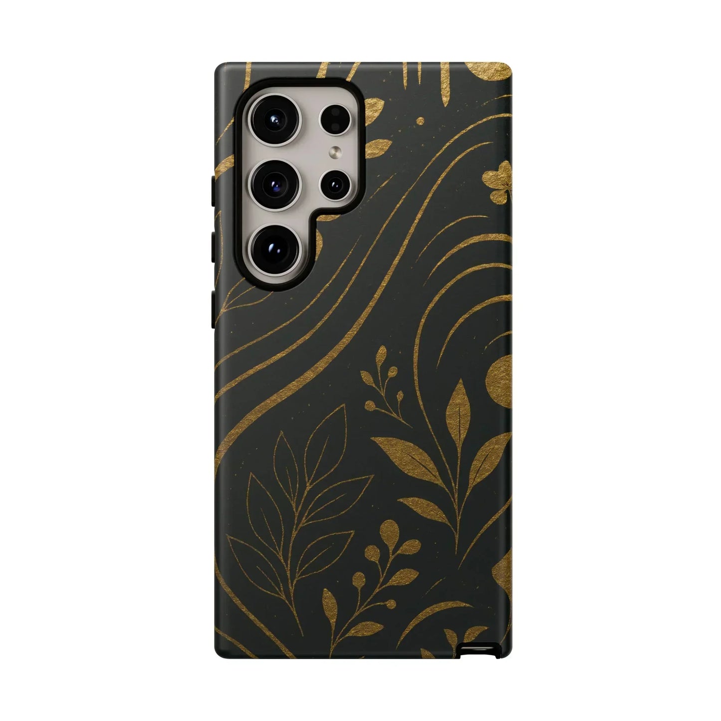 Foil Frenzy Abstract Gold Pattern Phone Case for Samsung Galaxy and Google Pixel - KarArmDesign