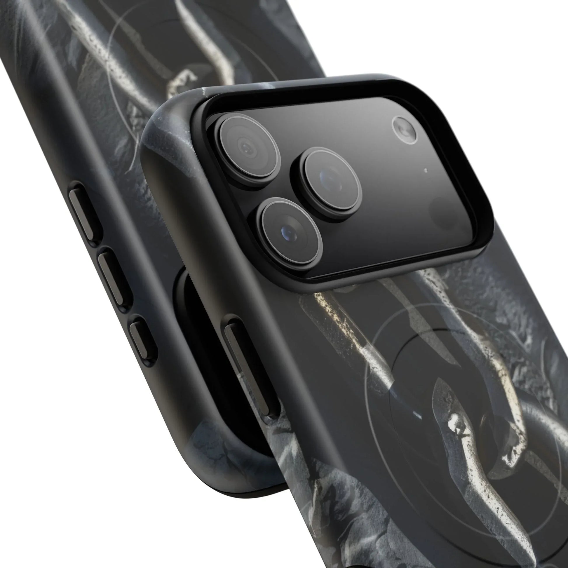 “Iron Chain” Tough Magnetic Phone Case for iPhone 13-17 - KARARMDESIGN