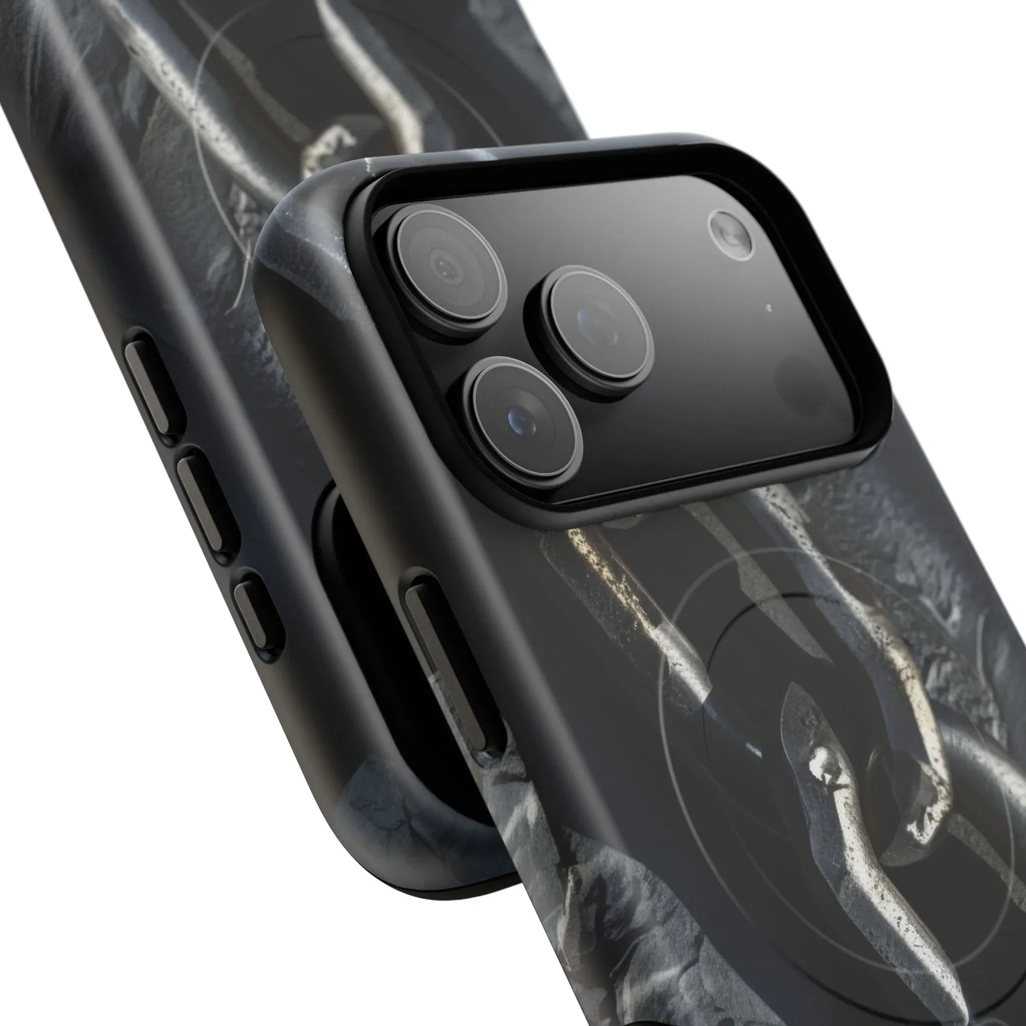 “Iron Chain” Tough Magnetic Phone Case for iPhone 13-17 - KARARMDESIGN