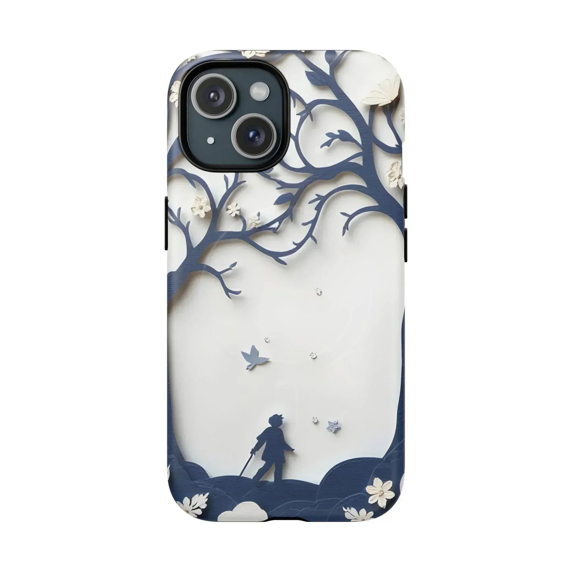 Nature Silhouette Phone Case for iPhone 14-16 - KARARMDESIGN