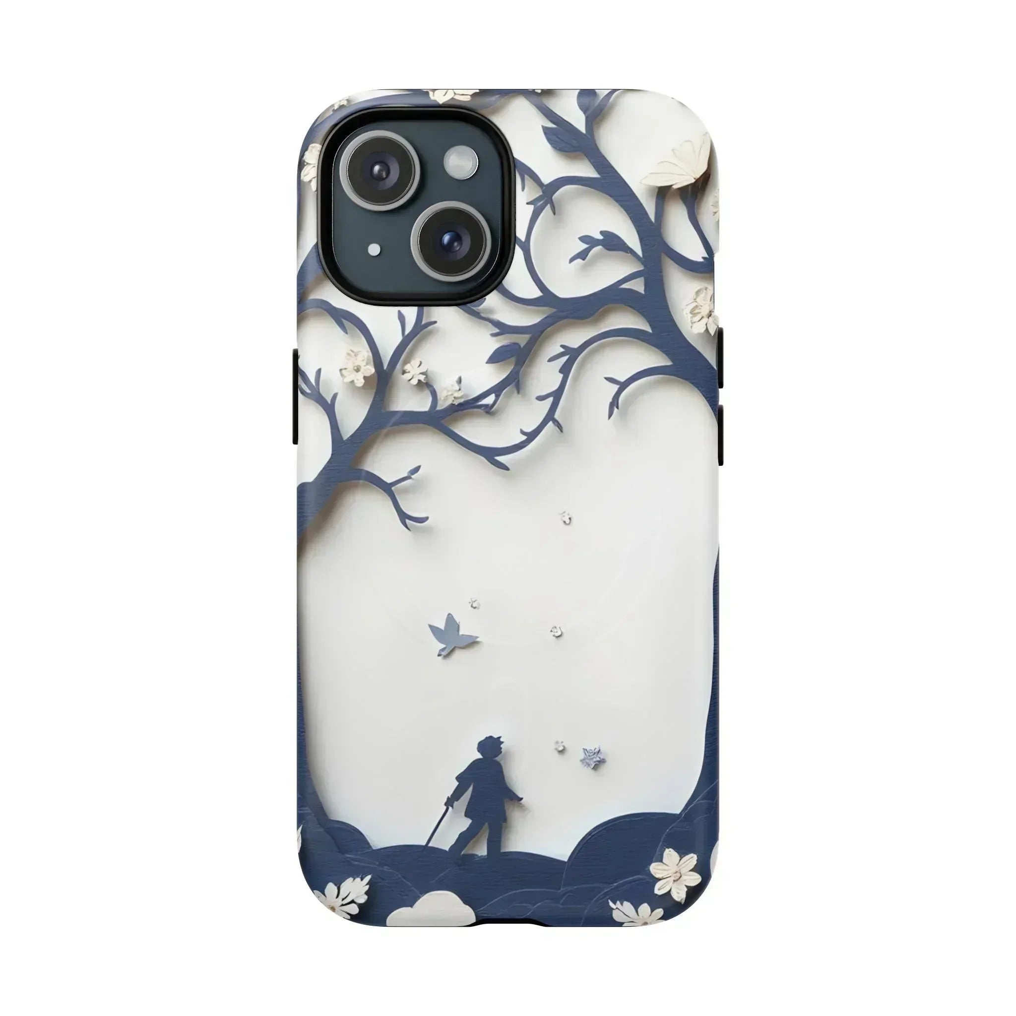 Nature Silhouette Phone Case for iPhone 14-16 - KARARMDESIGN