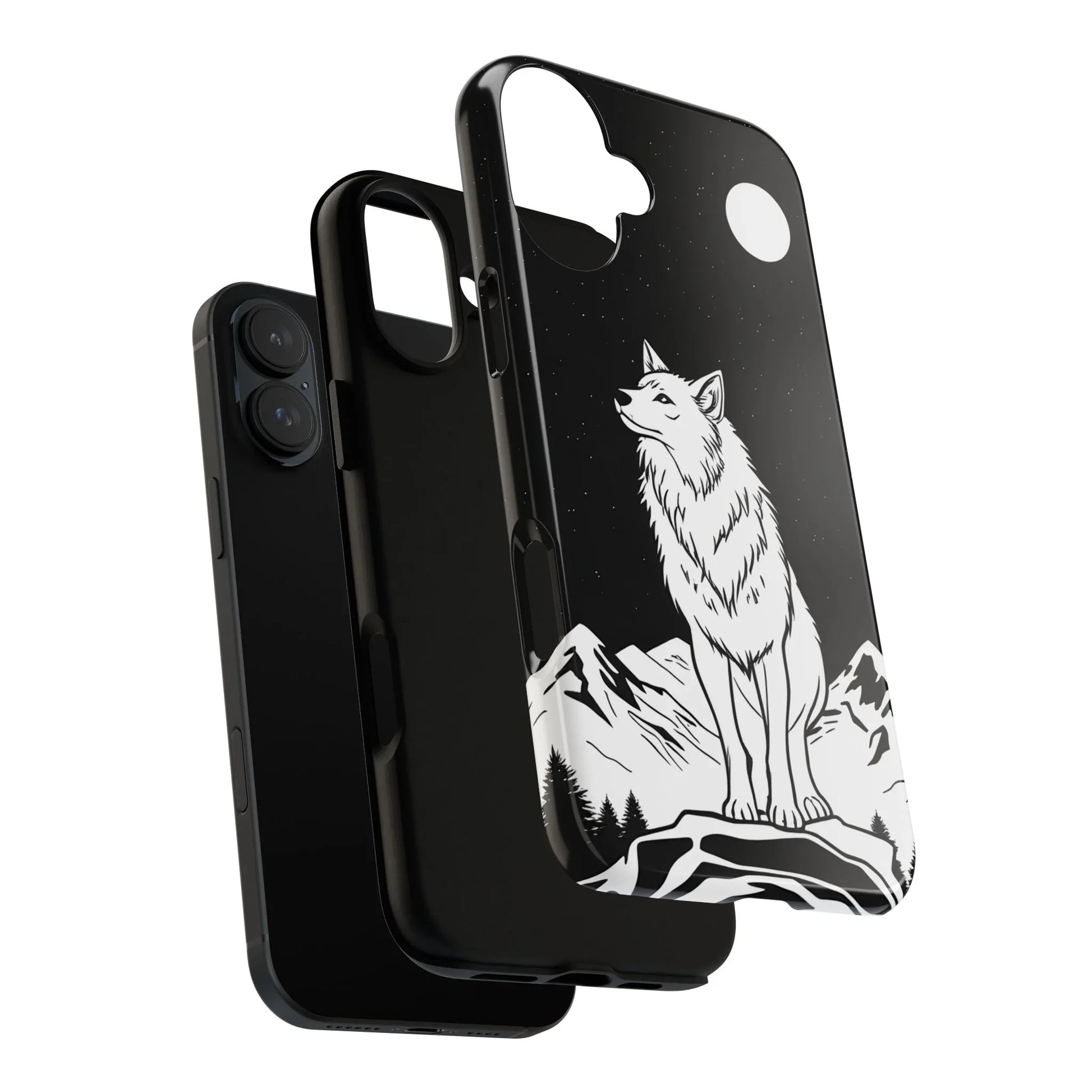 Majestic Wolf Phone Case for iPhone and Galaxy - KARARMDESIGN