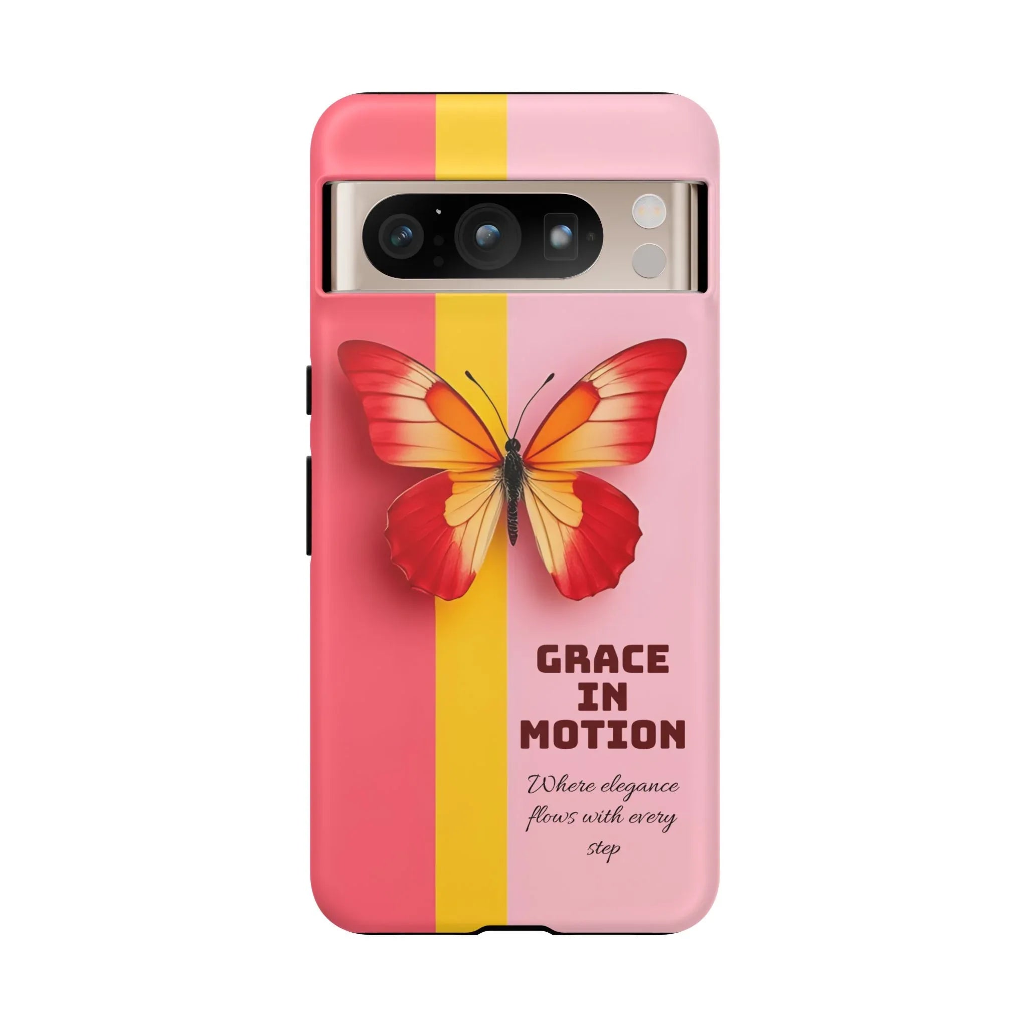 Grace in Motion – Elegant Phone Case for iPhone, Galaxy & Pixel - KARARMDESIGN