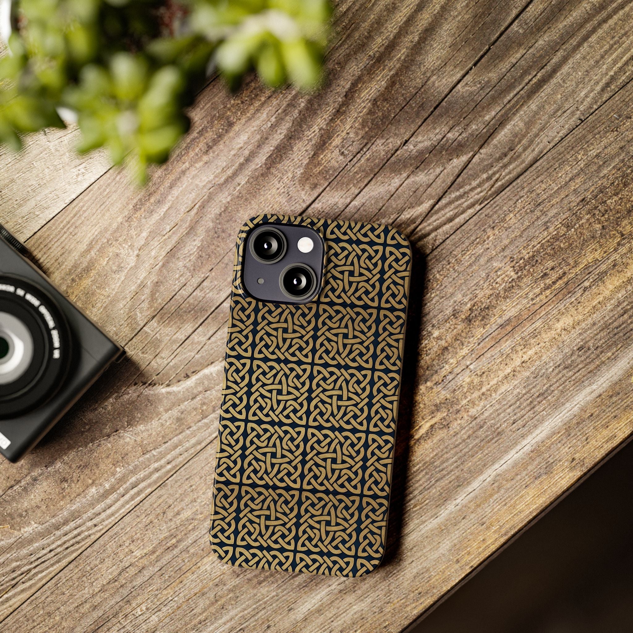 Armenian Ornament Slim Phone Case for iPhone 11–17