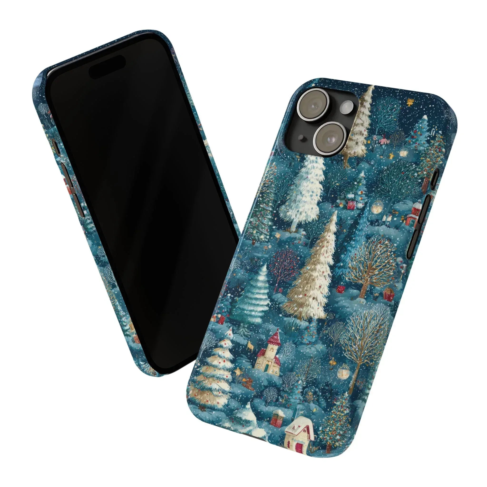 Frosty Forest Phone Case for iPhone 11-17 - KARARMDESIGN
