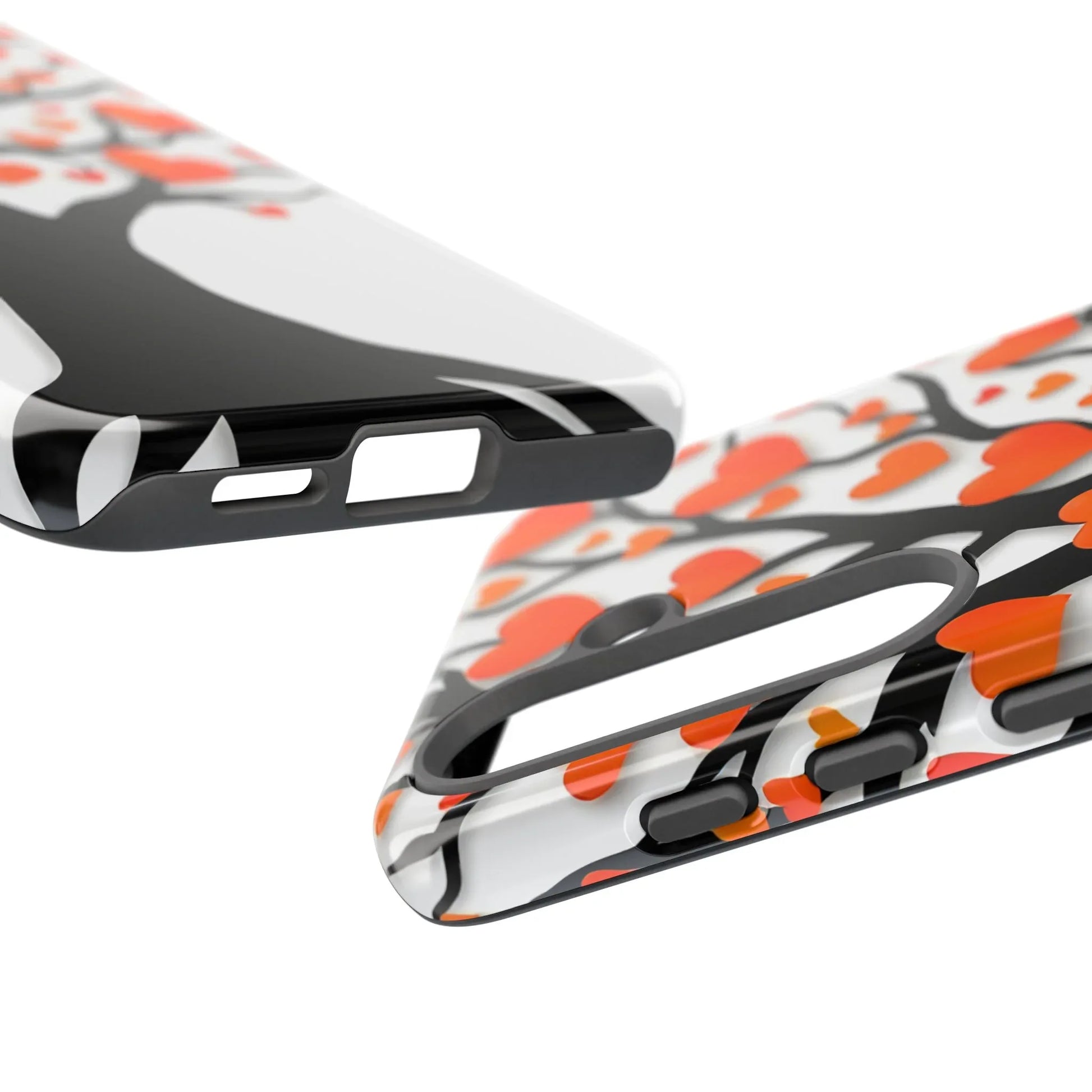 Heart Design Phone Case for iPhone 11–17 and Galaxy S20–S25 - KARARMDESIGN