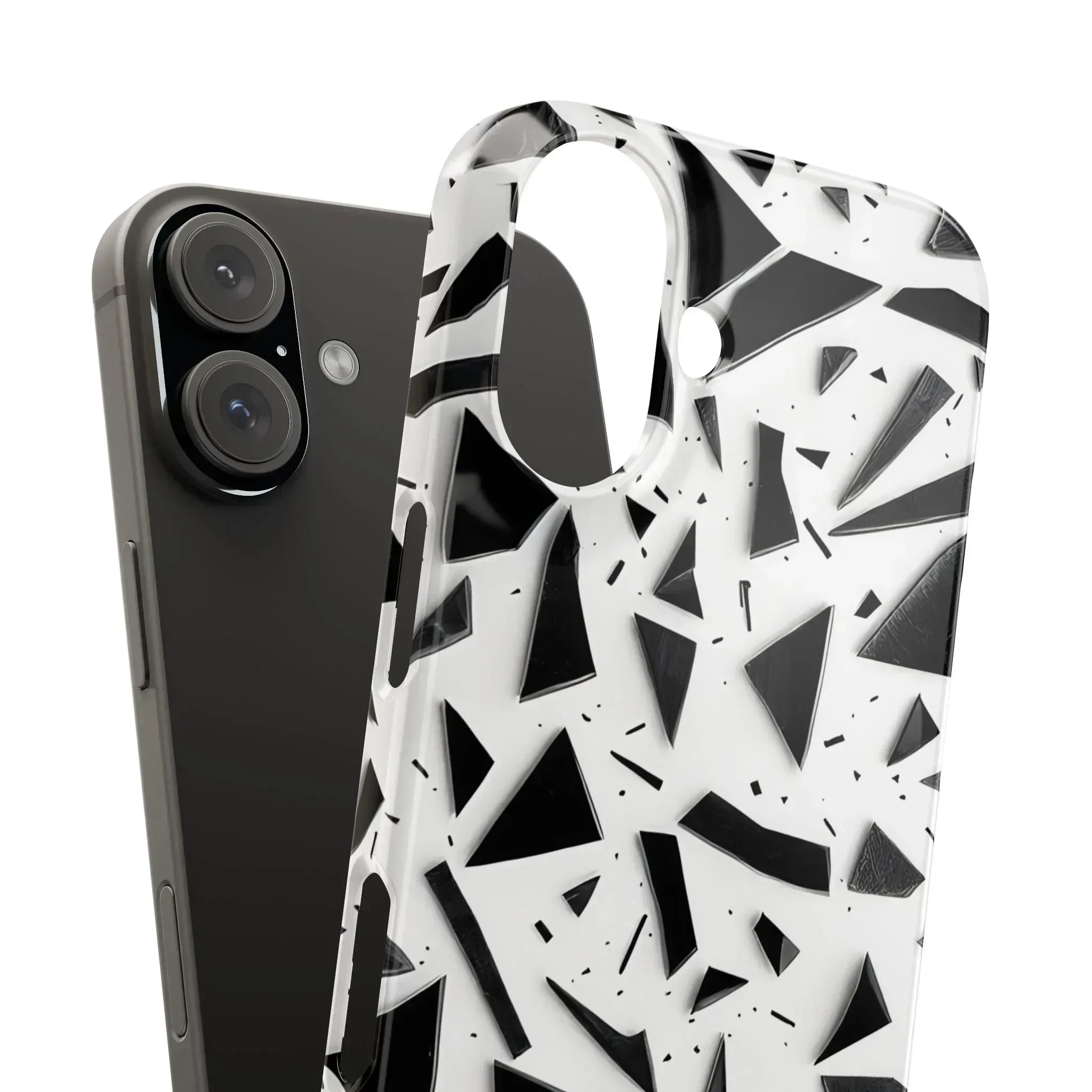 Abstract Slim Phone Case for iPhone 11-17 - KARARMDESIGN