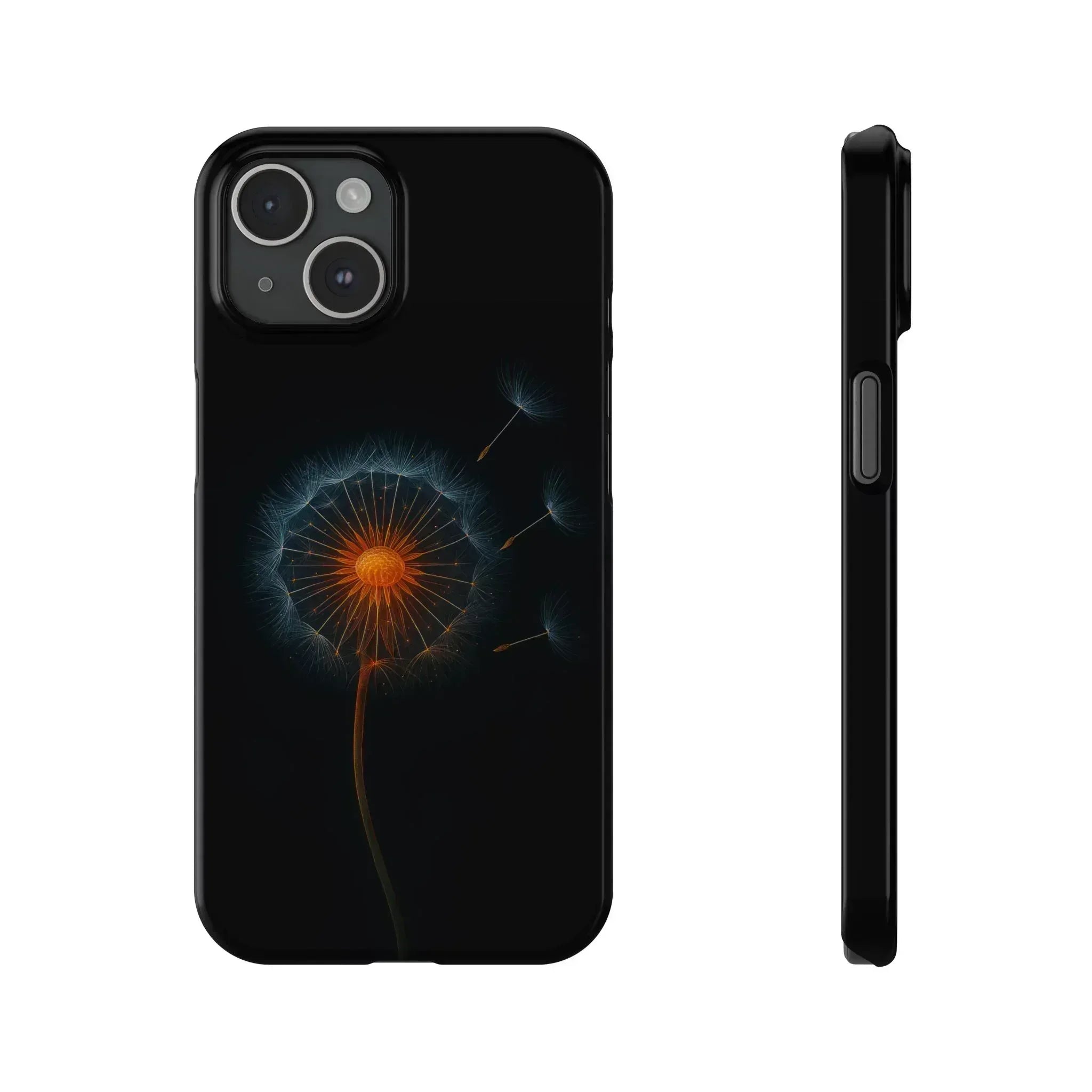 Glowing Dandelion Phone Case for iPhone 11-16 - KARARMDESIGN