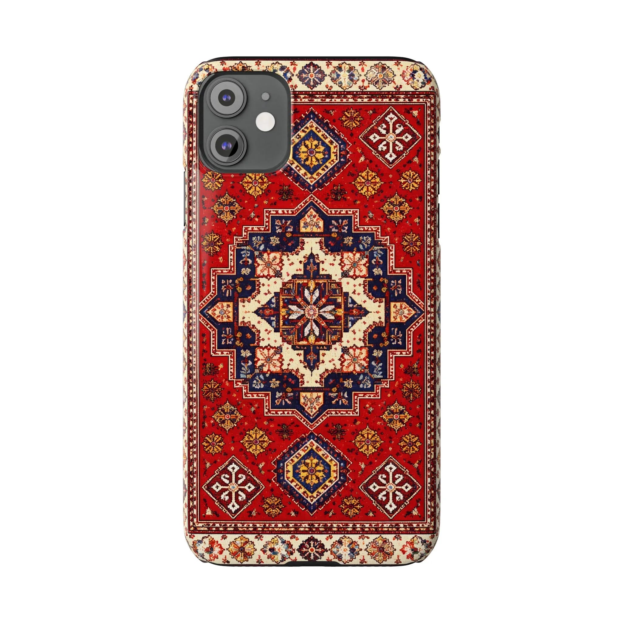 Armenian Carpet Pattern Phone Case for iPhone 11-16 - KARARMDESIGN
