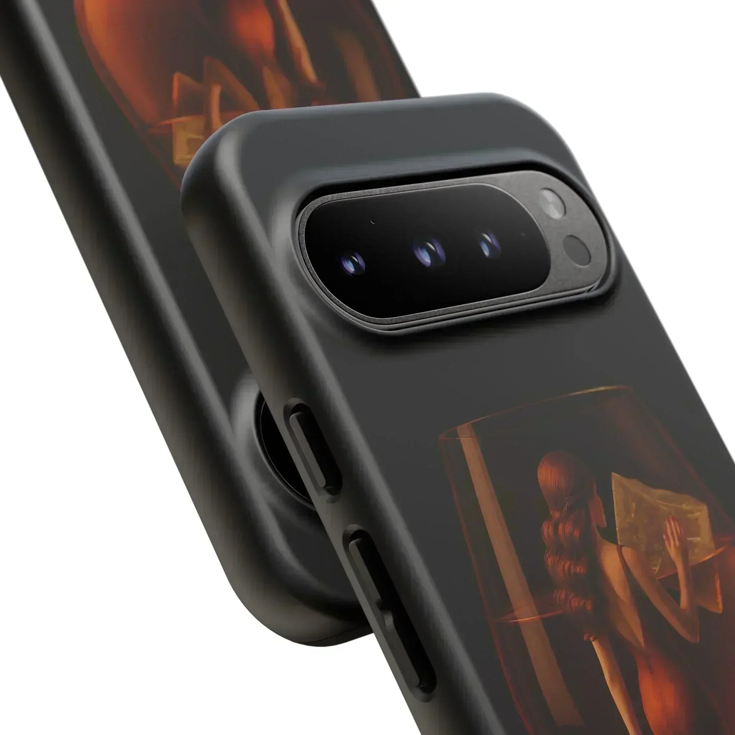Elegant Midnight Lady Phone Case for iPhone 8-16 and Google Pixel up to 9 Models - KarArmDesign