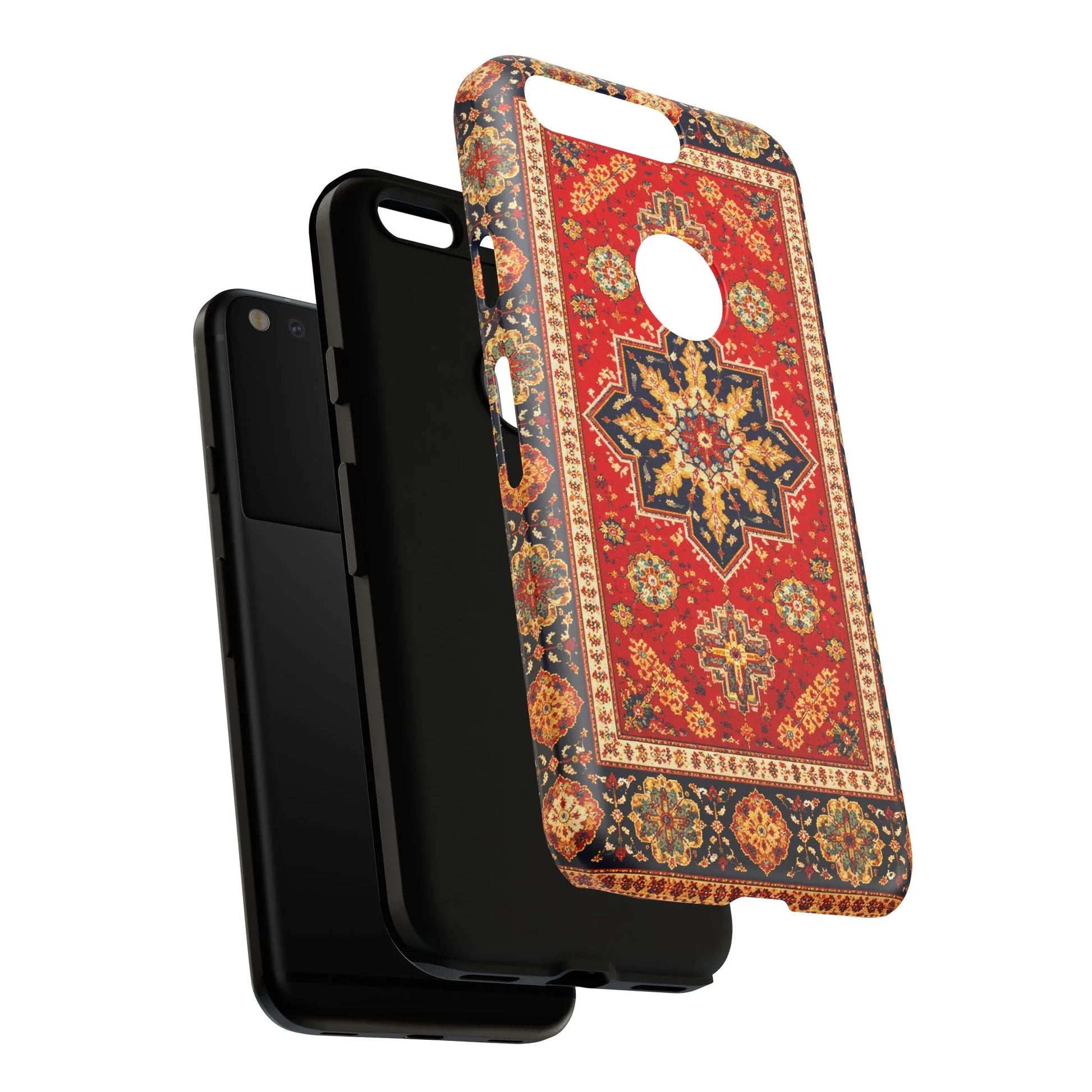 Armenian Carpet Design Phone Case for Galaxy and Pixel - KARARMDESIGN