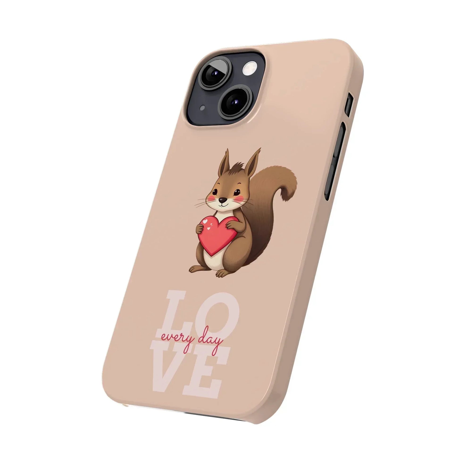 Cute Squirrel Phone Case for iPhone 11-17 - KARARMDESIGN