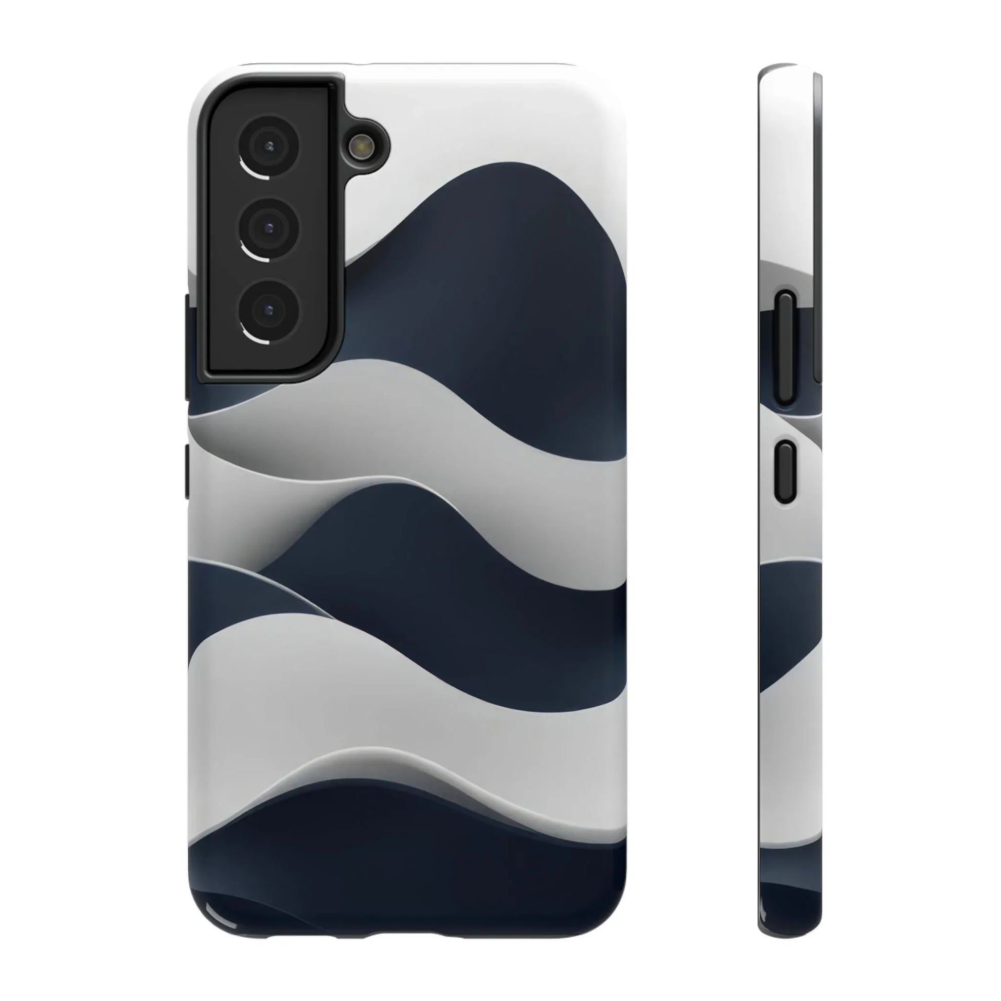 Ocean Flow Phone Case for iPhone 11-17 and Galaxy S21-S22 - KARARMDESIGN