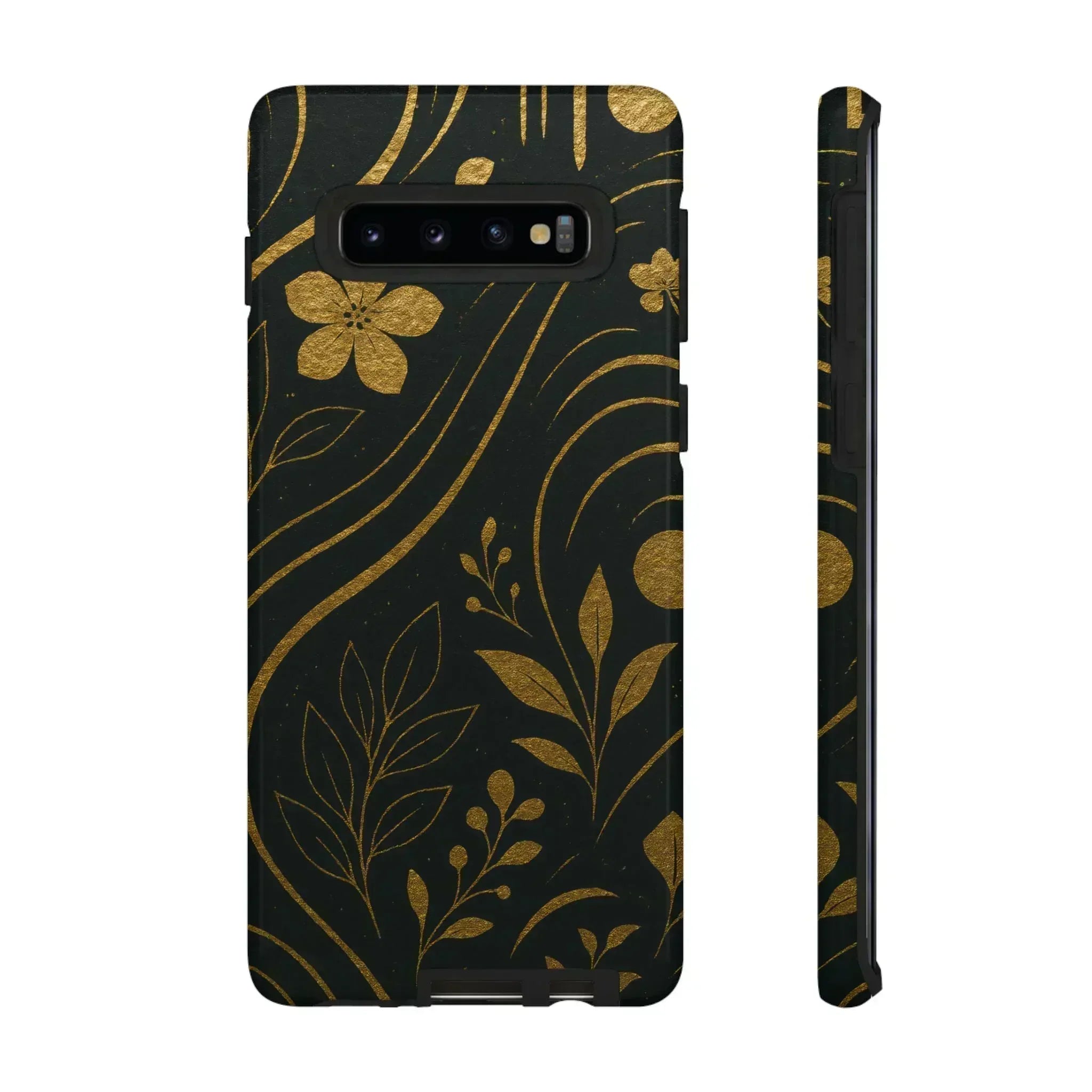 Gold Pattern Phone Case for Galaxy and Pixel - KARARMDESIGN
