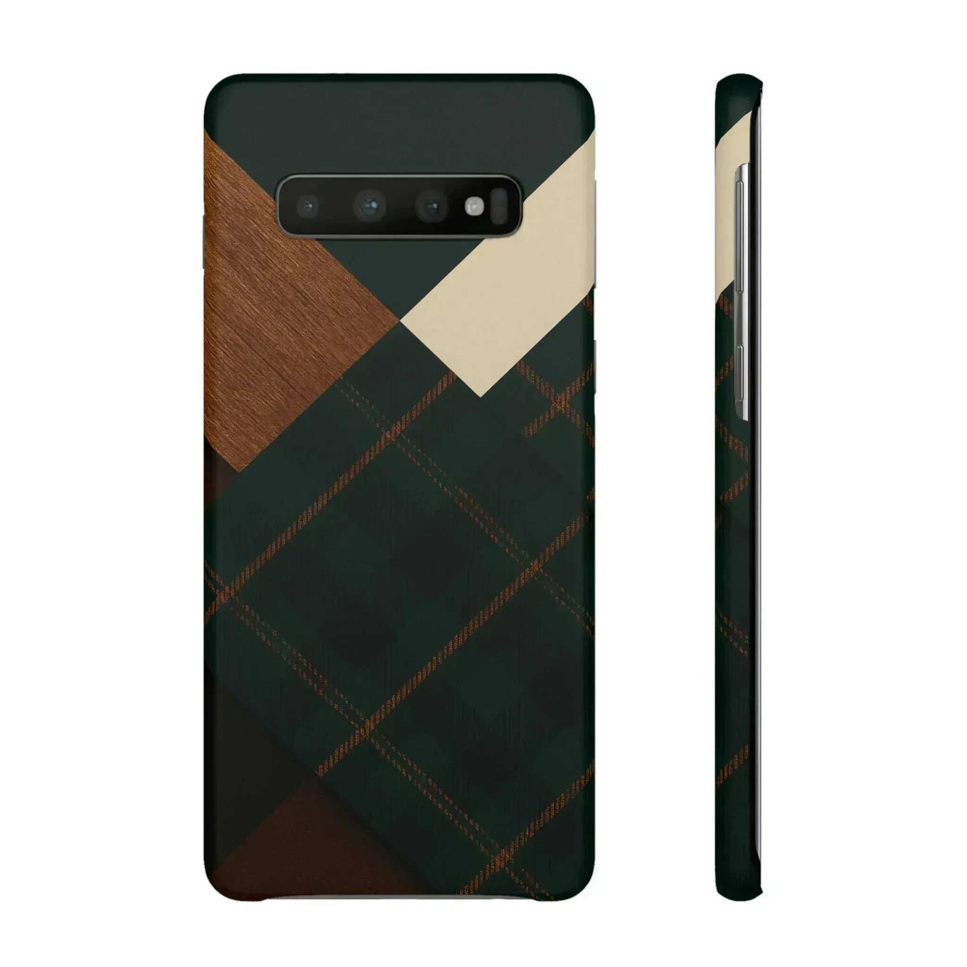 Rustic Green Phone Case for iPhone 8-16 and Galaxy S20-S24 - KARARMDESIGN