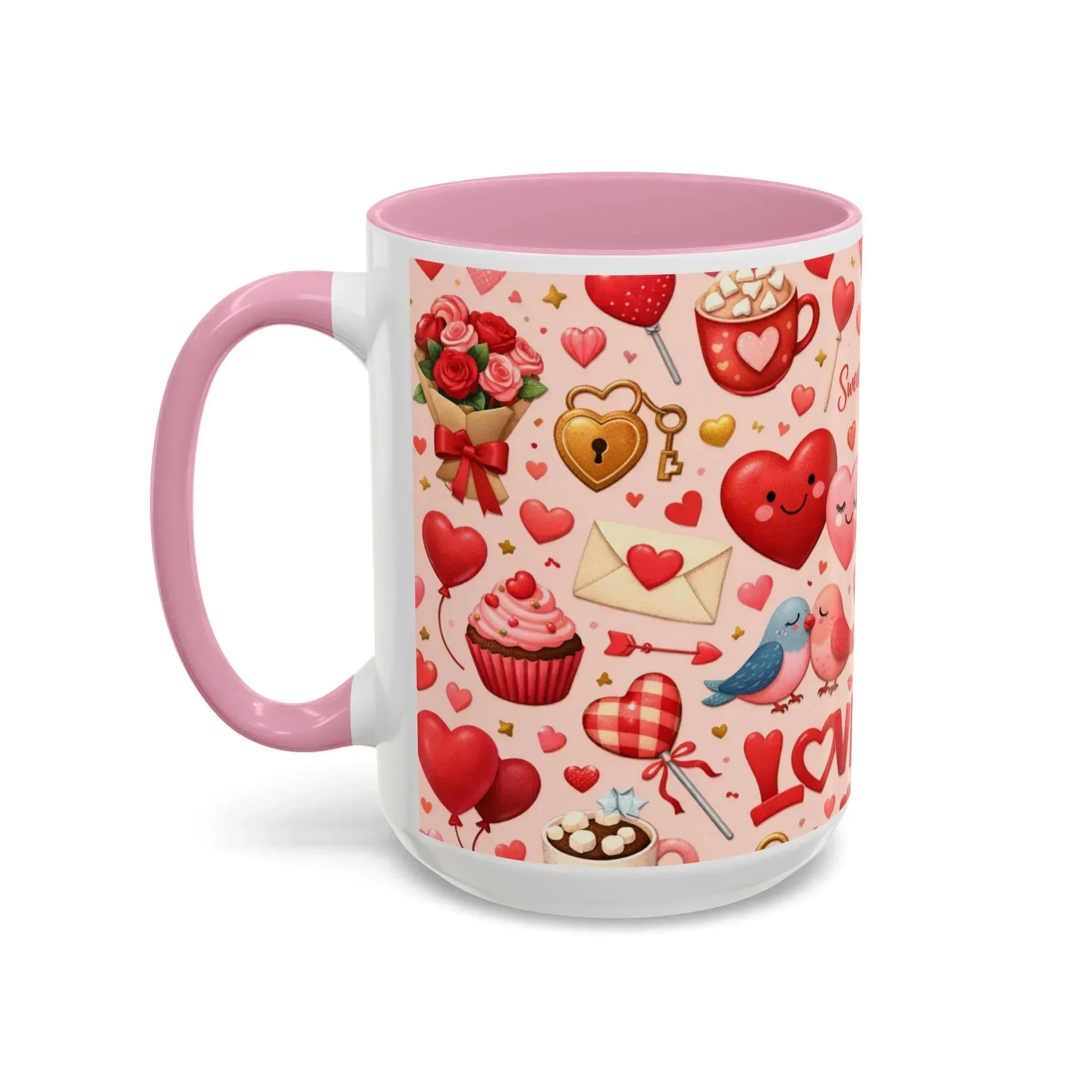 Sweetheart Love Mug - Colorful Mugs (11oz, 15oz) - KARARMDESIGN