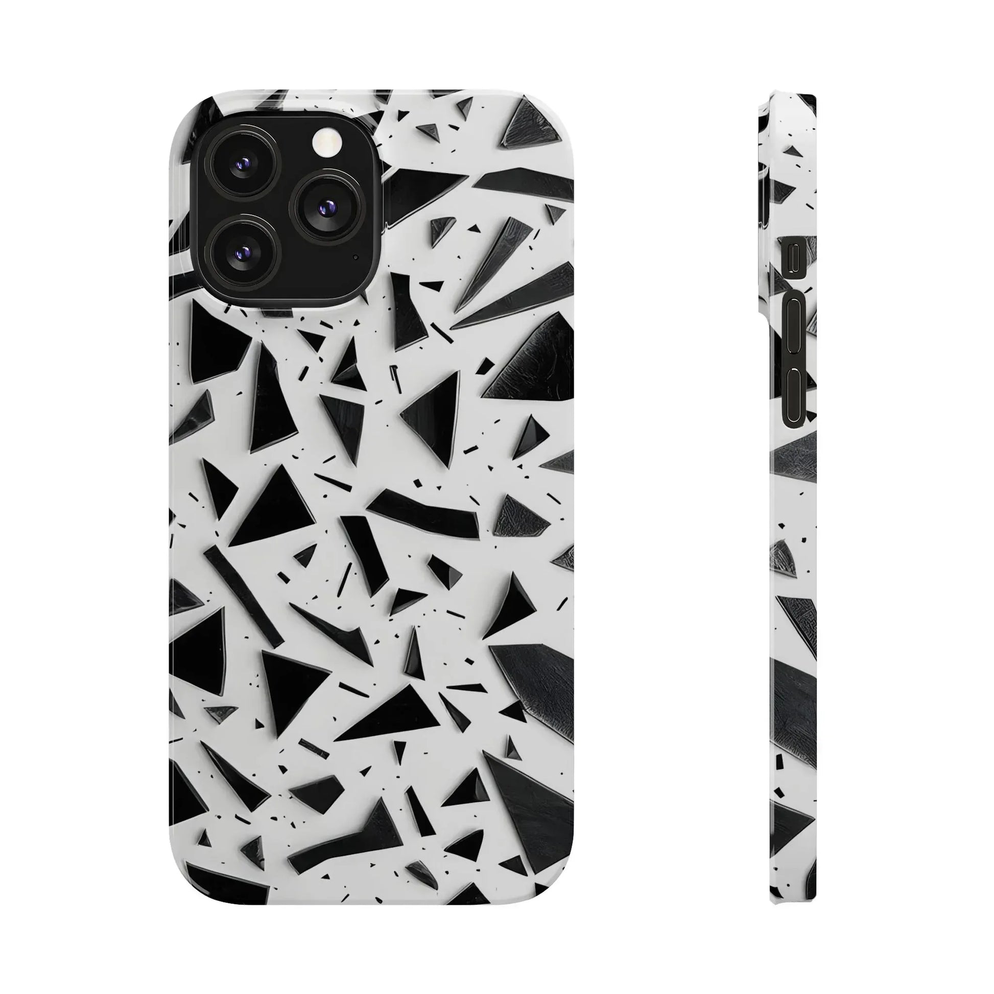 Abstract Slim Phone Case for iPhone 11-17 - KARARMDESIGN